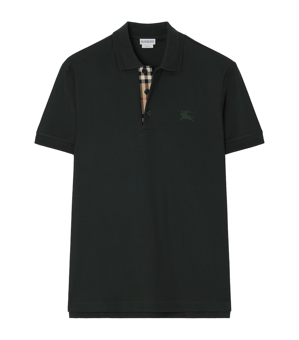Burberry Mens Cotton Polo Shirt Marsh
