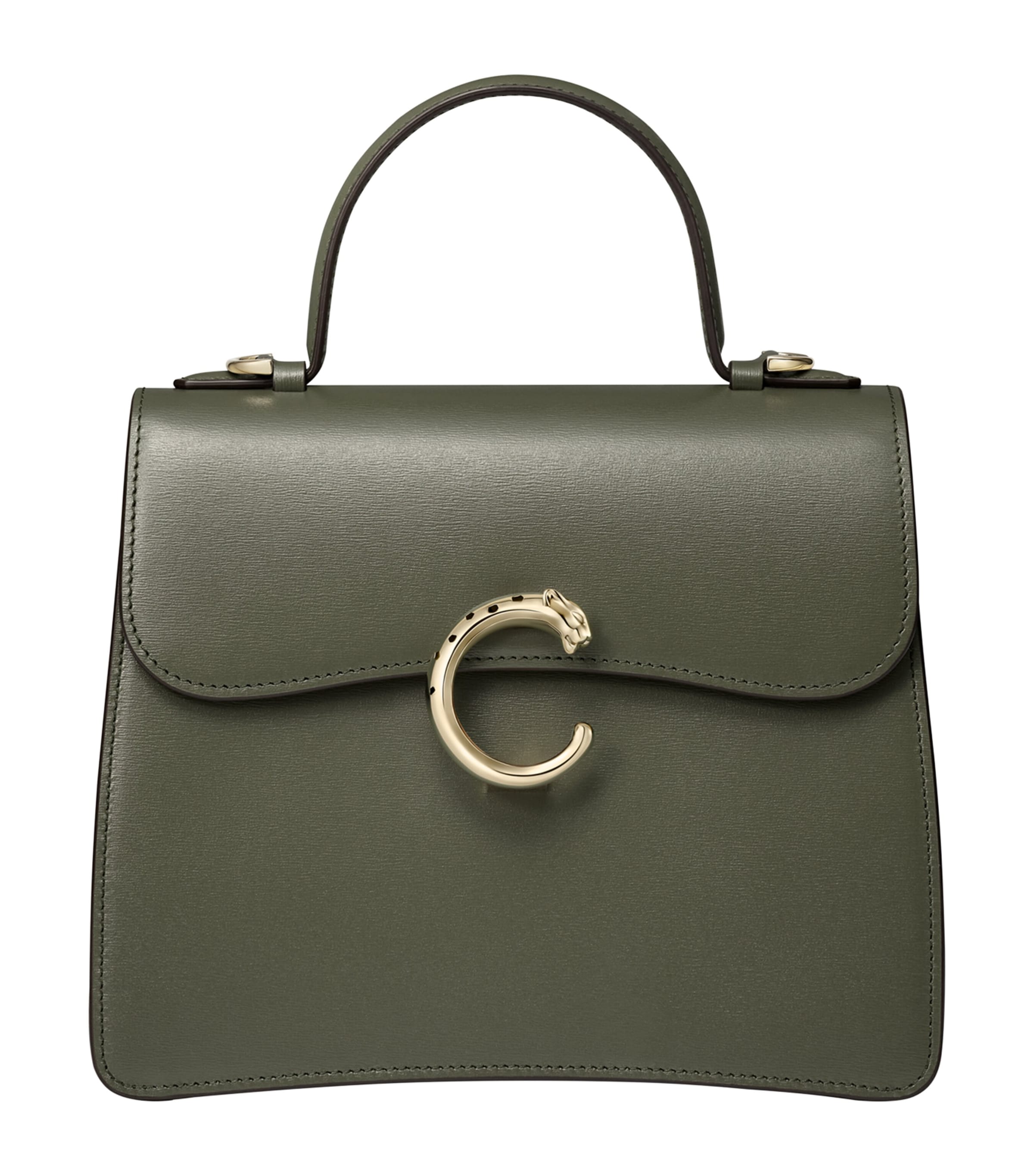 Small Panthère C de Cartier Top-Handle Bag