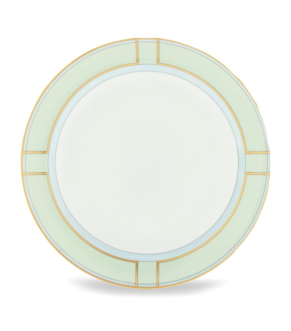 Porcelain Colonna Diva Verde Side Plate (24cm)