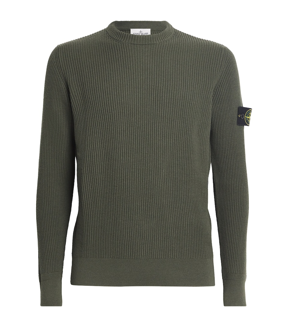 Virgin Wool Crew-Neck Sweater