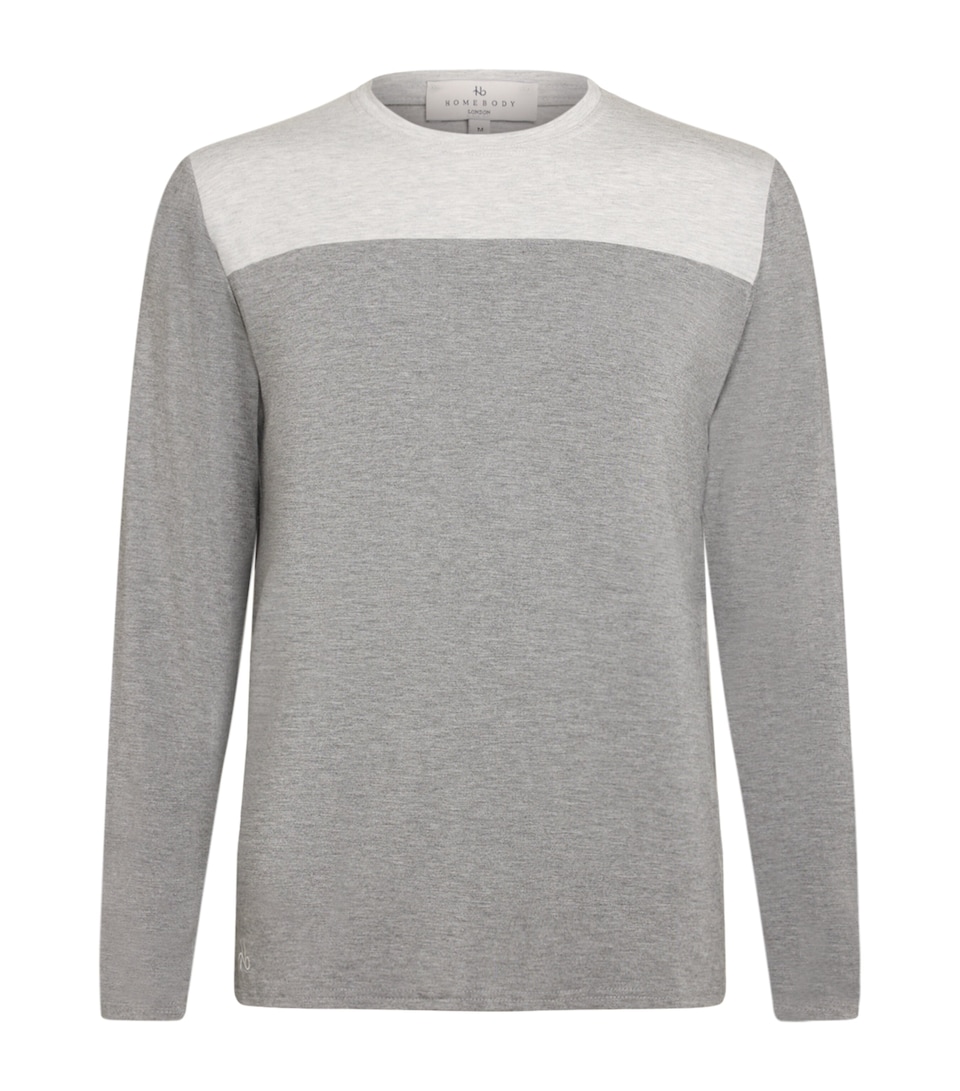 Contrast Lounge Top