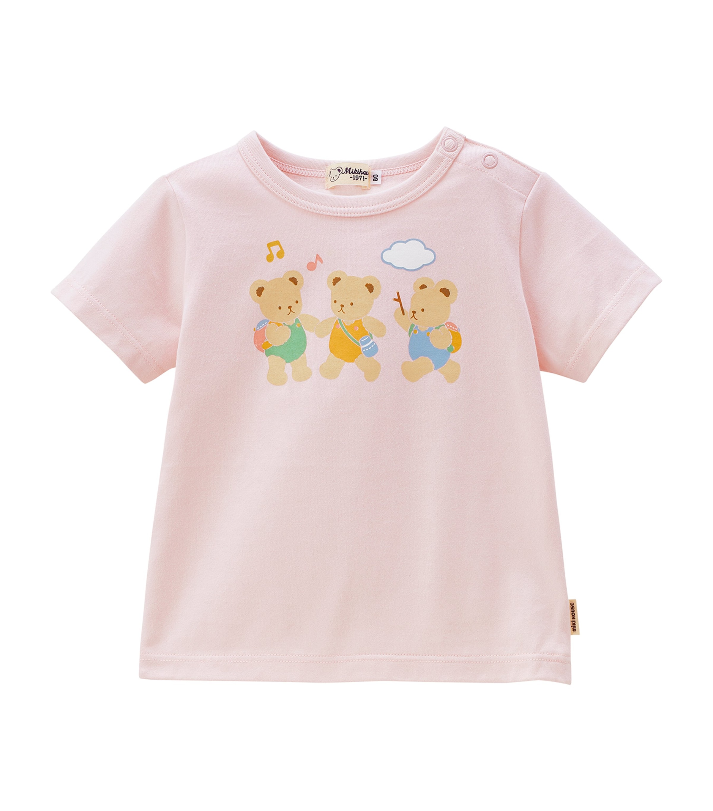 Bear Print Cotton T-Shirt (2-5 Years)