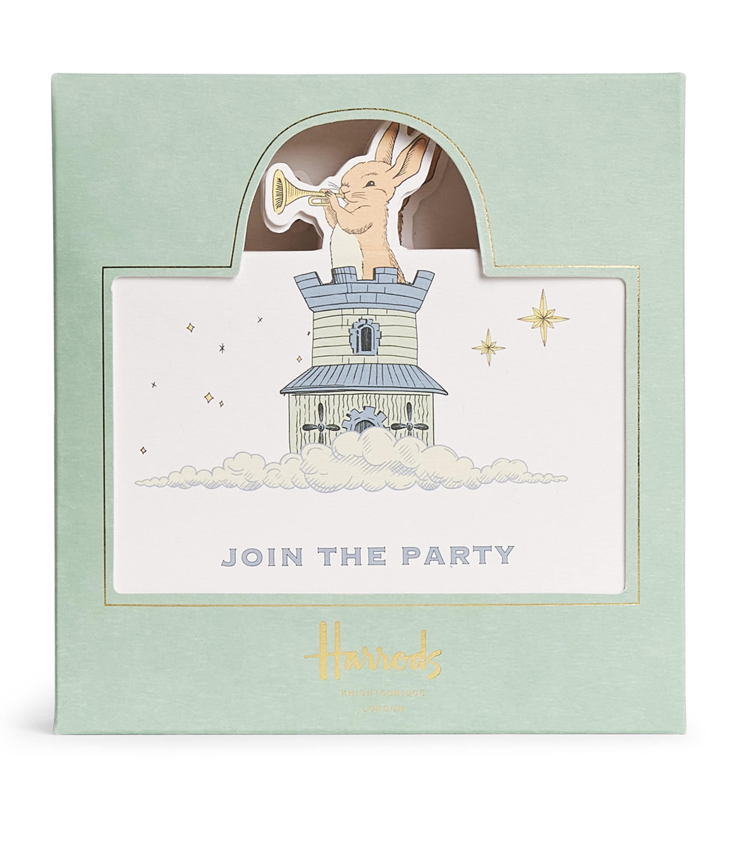 Harrods Bunny Party Invitations (Pack of 8)