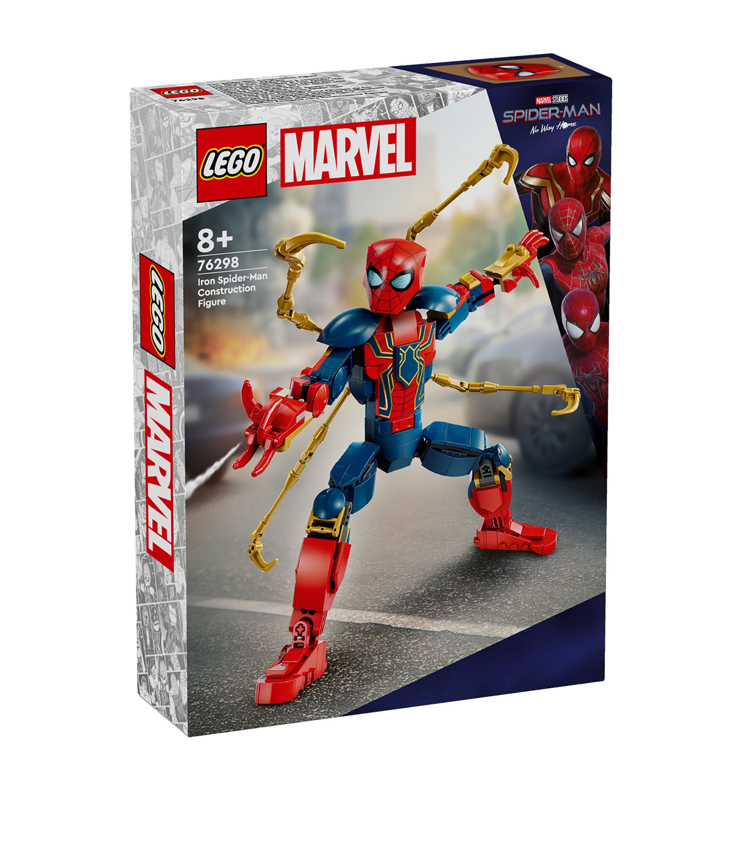 Marvel Iron Spider-Man Figure Building Toy 76298