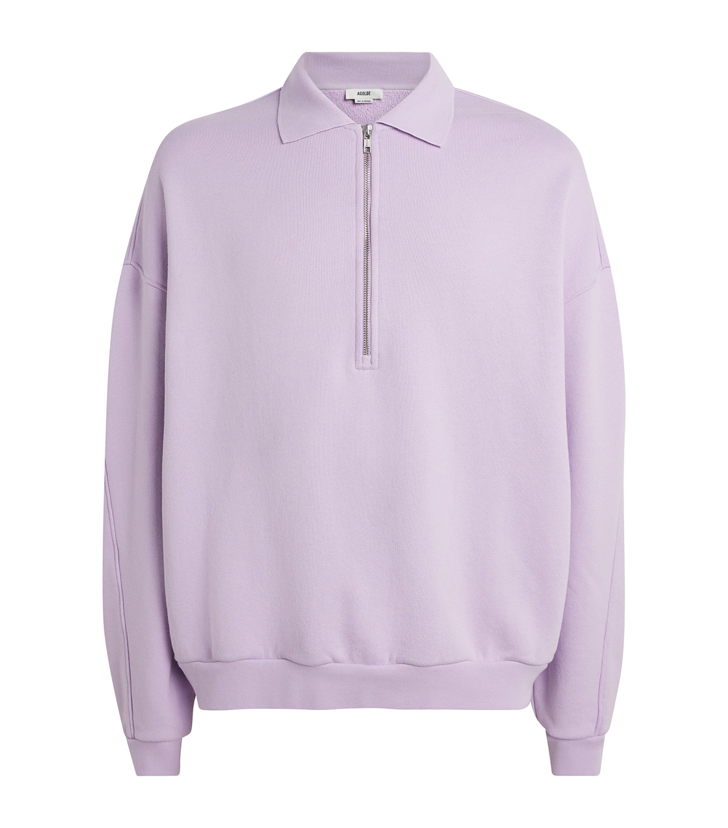 Cotton Pace Quarter-Zip Sweatshirt