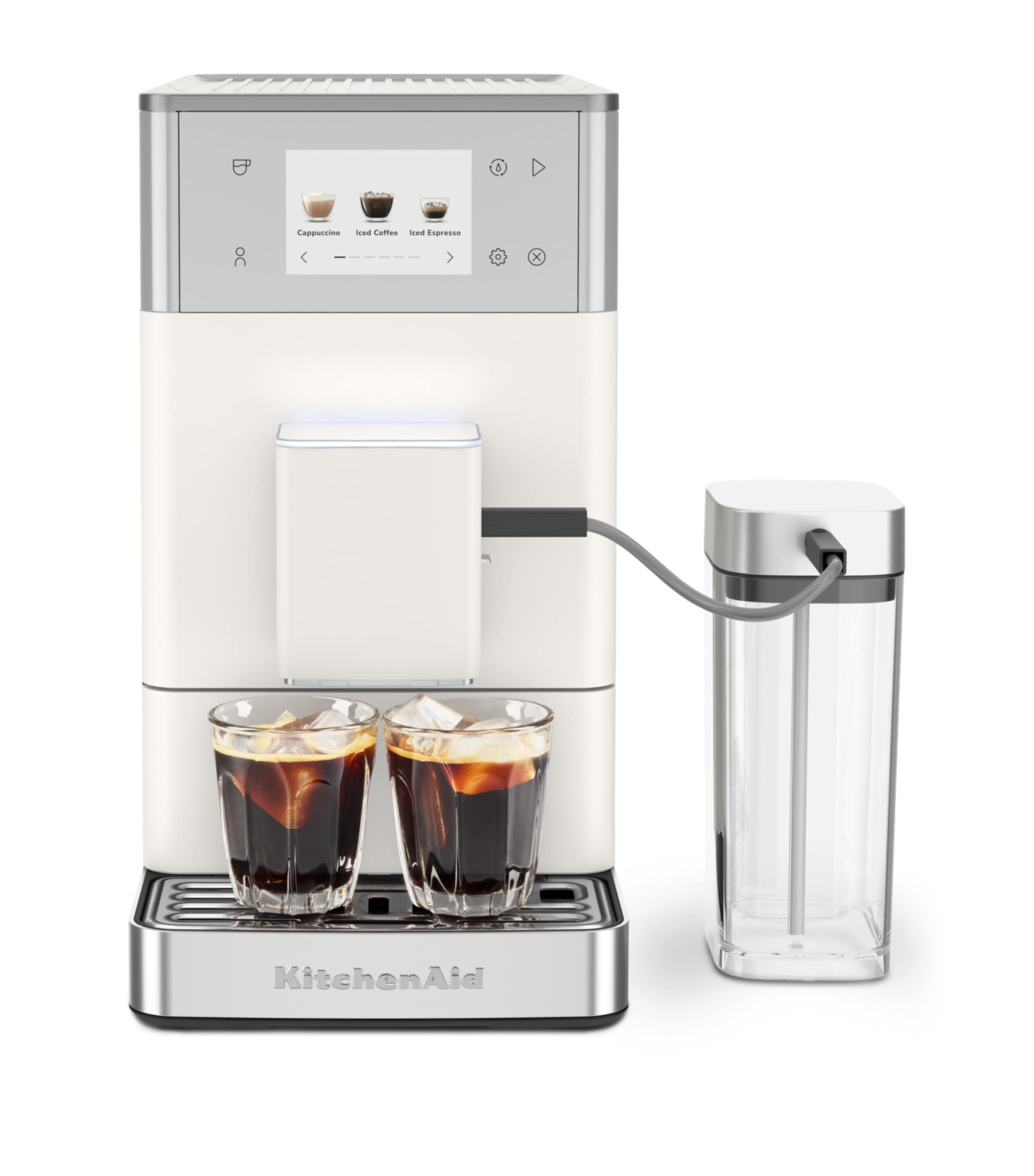 KitchenAid Fully Automatic Espresso Machine Porcelain White