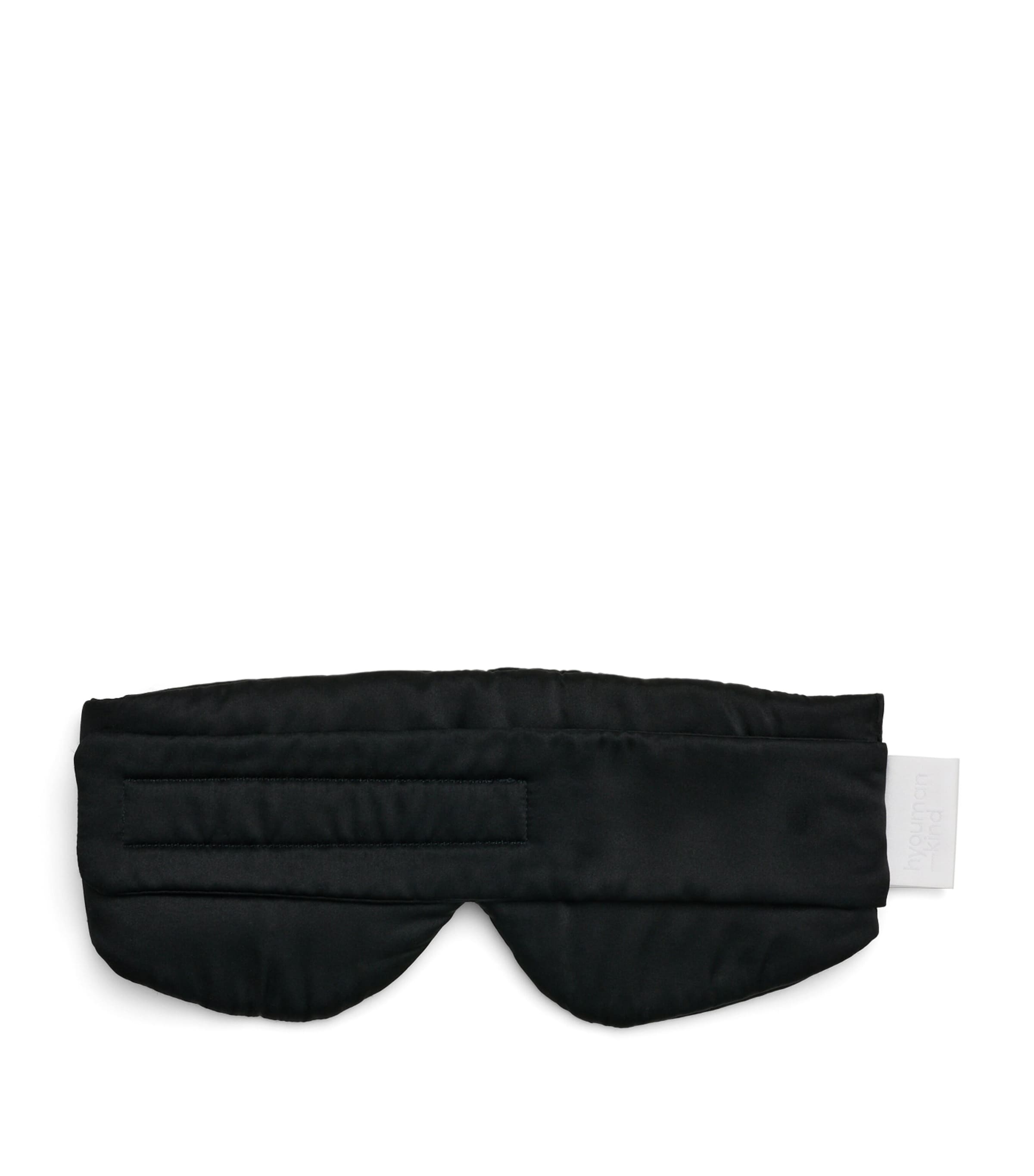 HYOUMANKIND Silk Eye Mask Black
