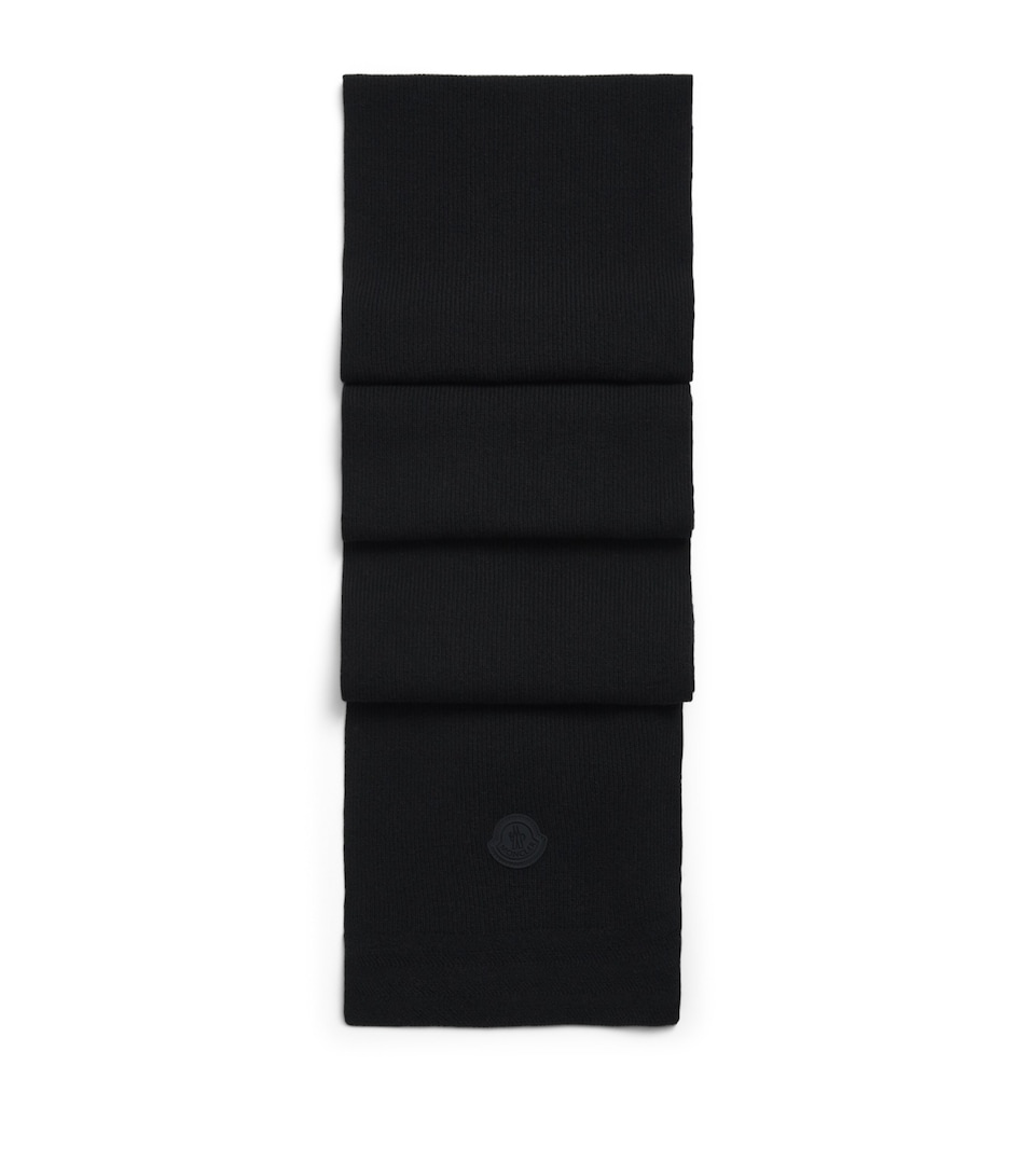 Moncler Wool-Cashmere Scarf