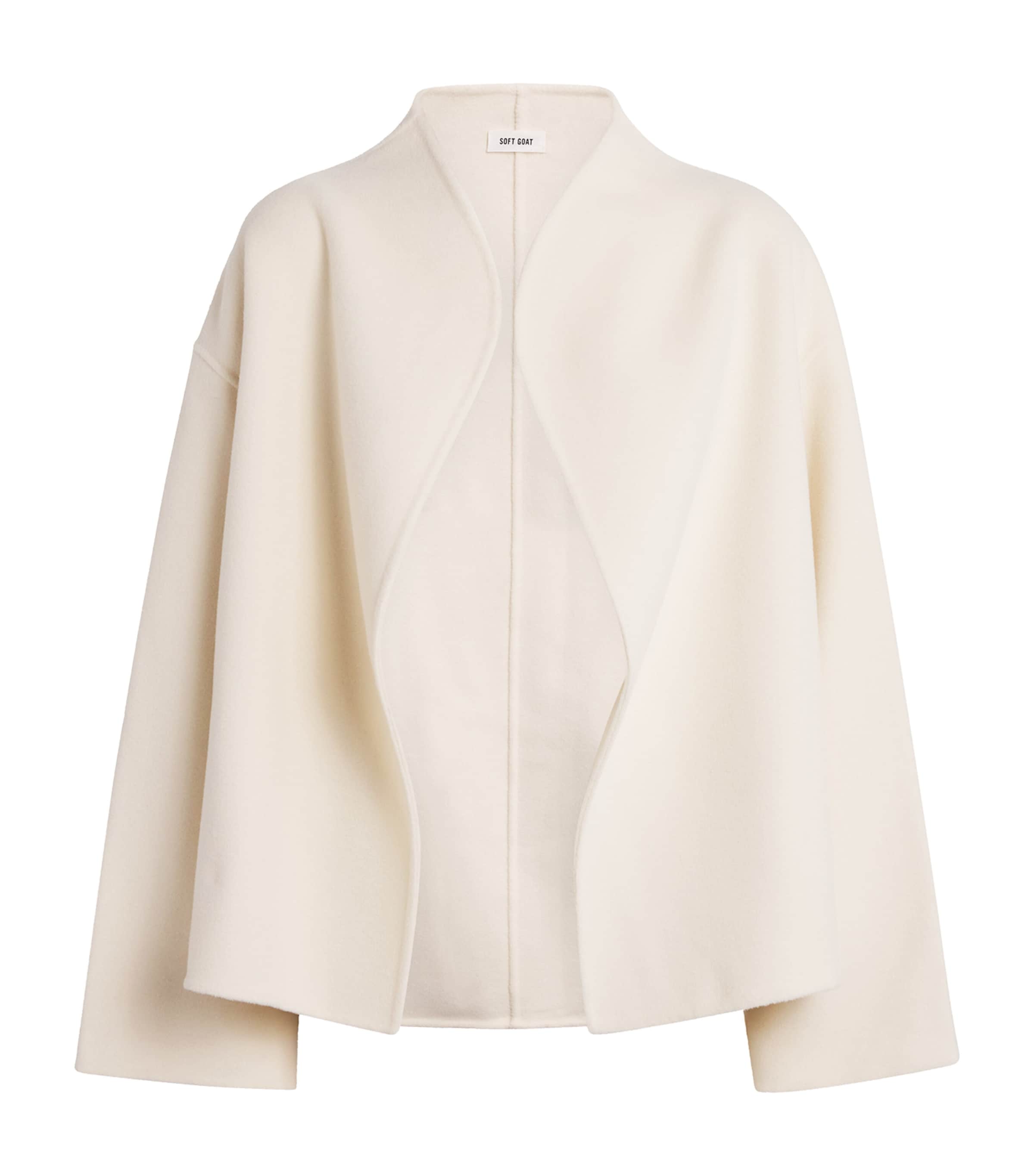 Wool-Cashmere Short Jacket