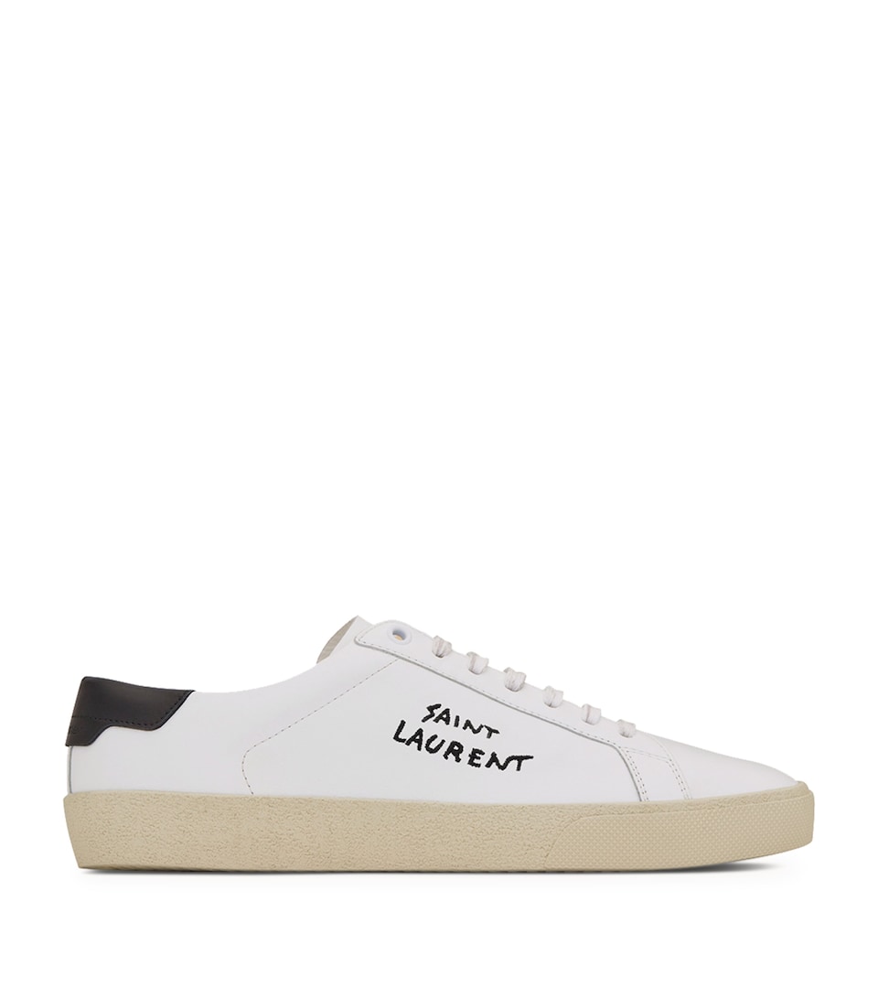 Saint Laurent Leather Court Classic Andy Sneakers