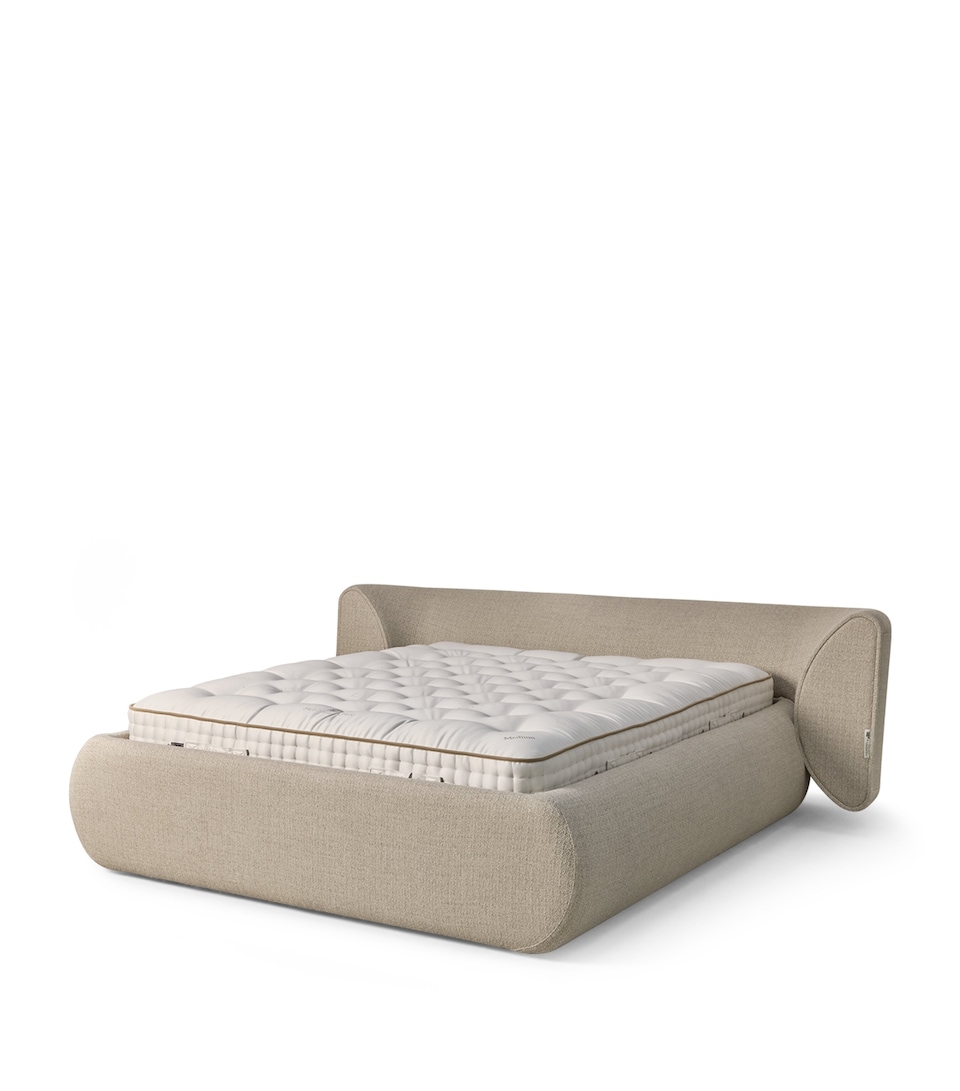 Vispring x Tom Dixon Fat Bed Boucle Bed Set (180cm x 200cm)