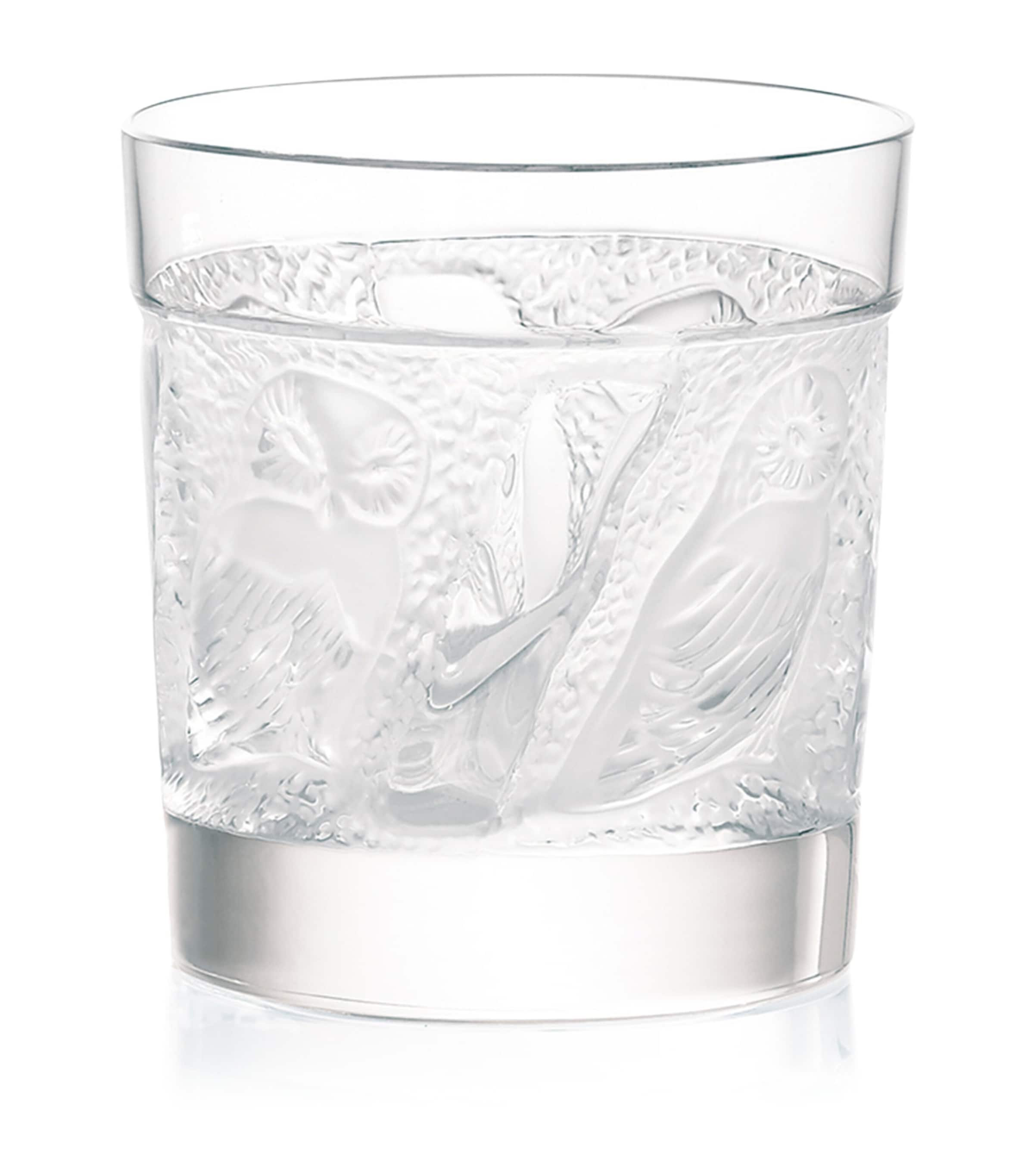 Lalique Owl Whisky Tumbler (200ml) Incolore