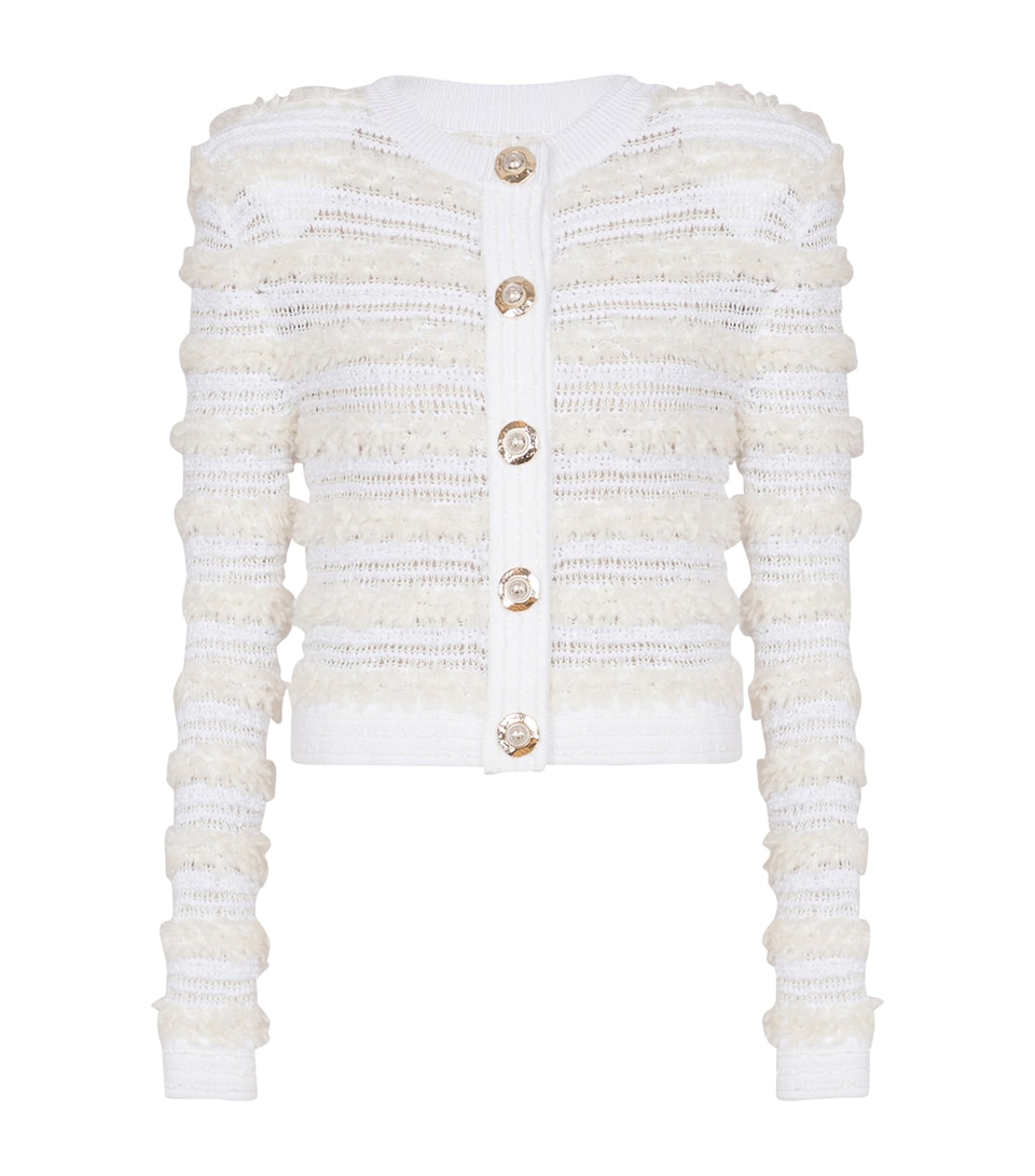 Tweed Cropped Cardigan