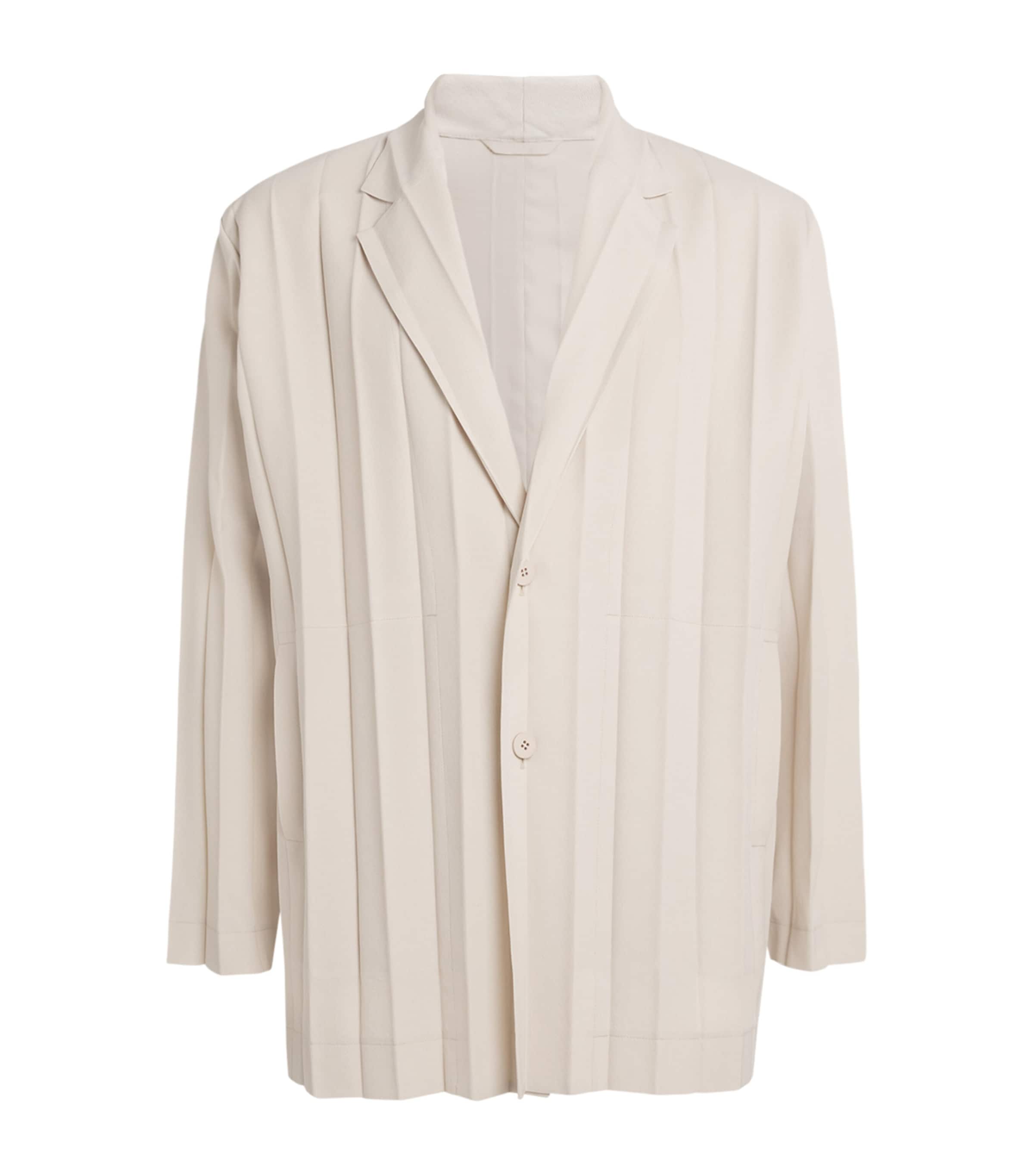 Pleated Edge Ensemble Blazer