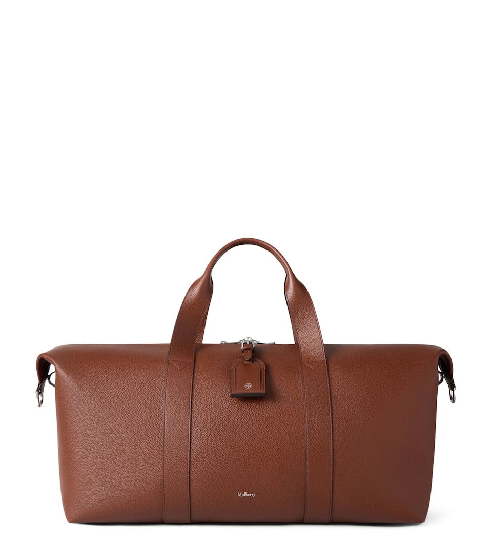 Medium Leather Heritage Clipper Holdall