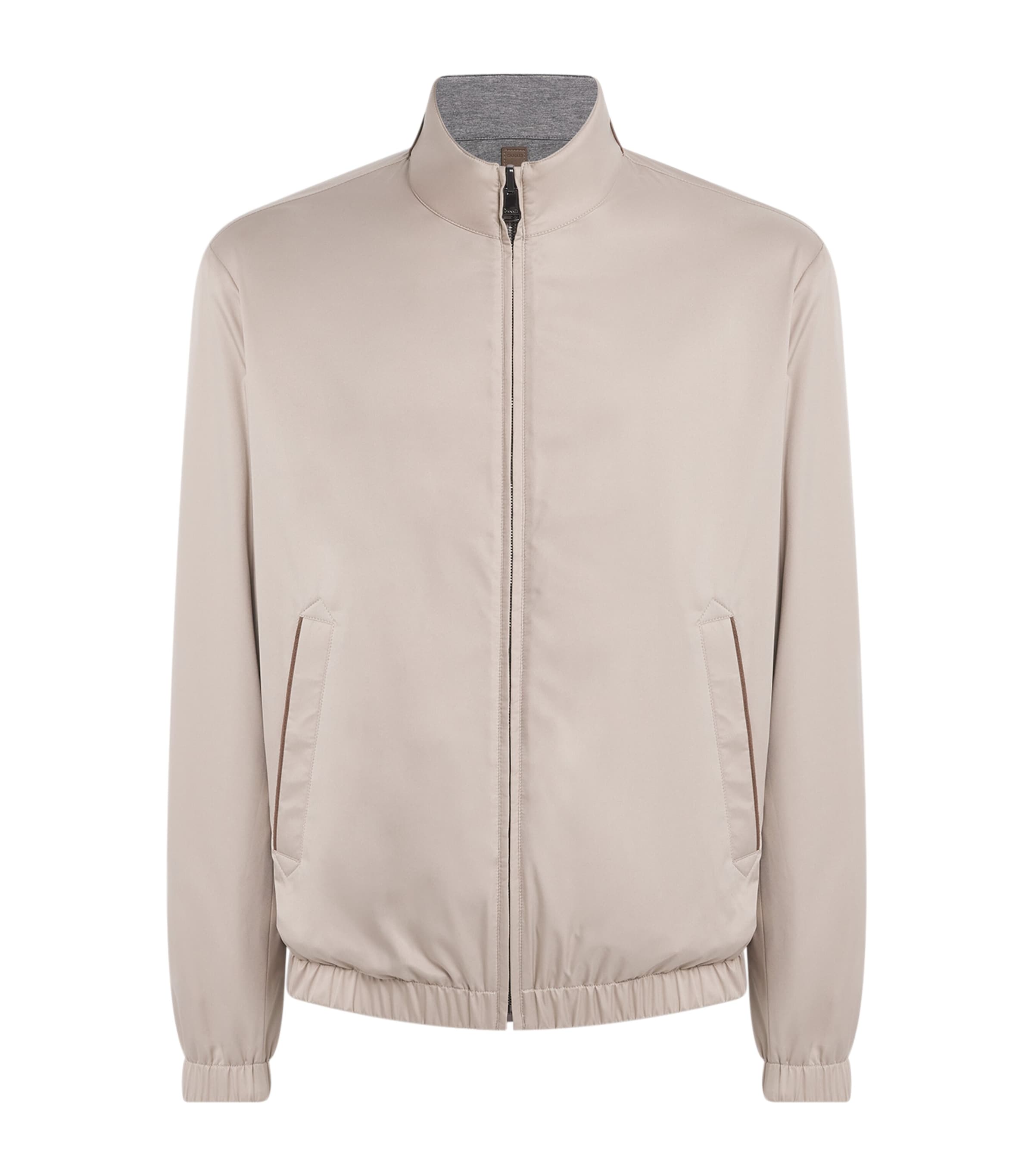 Canali Mens Reversible Hybrid Jacket Grey
