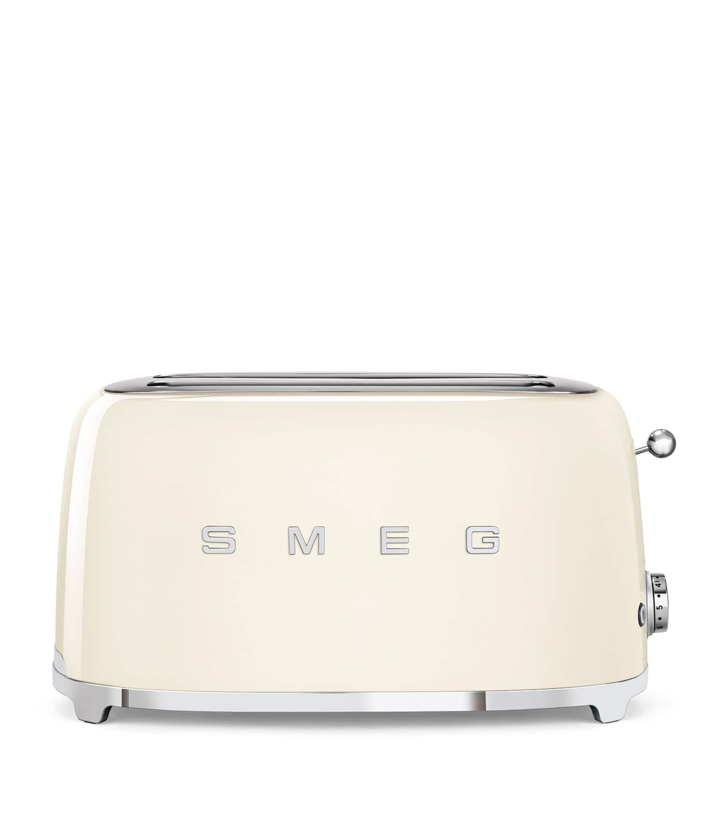 Smeg 4-Slice Toaster (2 Slots) Cream
