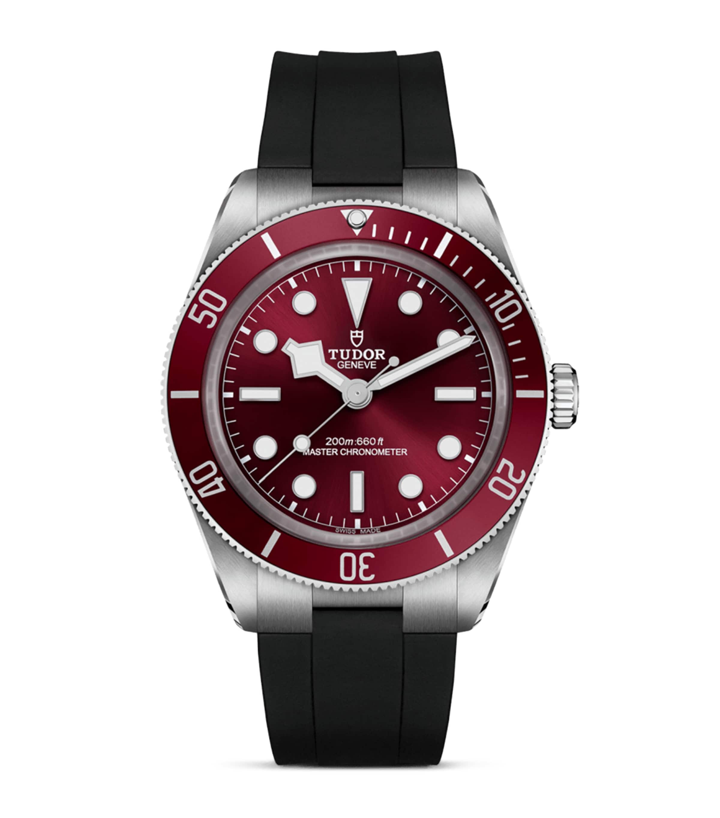TUDOR Black Bay 58 Stainless Steel Watch 39mm Red