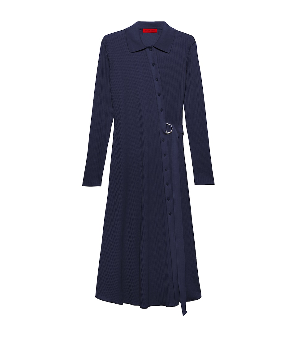 Cotton Midi Shirt Dress