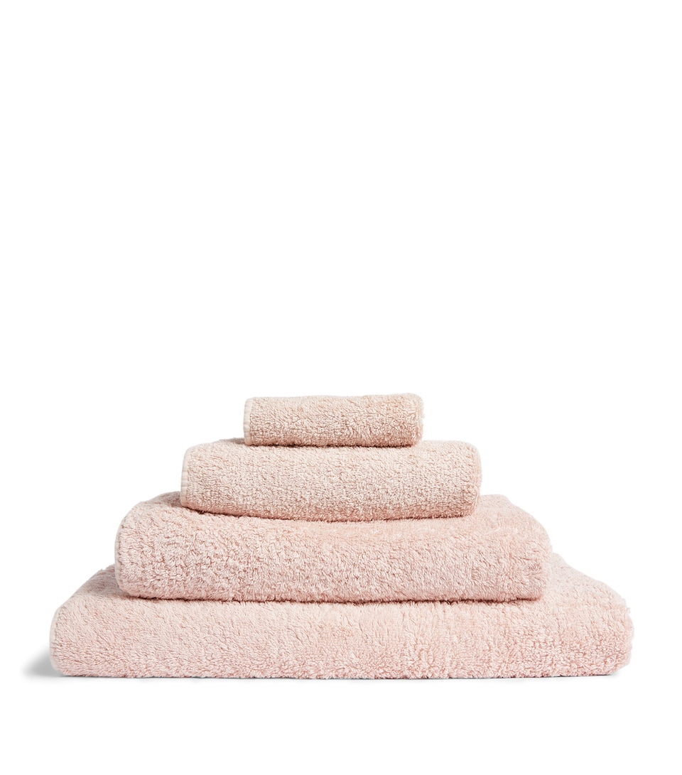 Abyss & Habidecor Super Pile Hand Towel (55cm x 100cm) Primrose