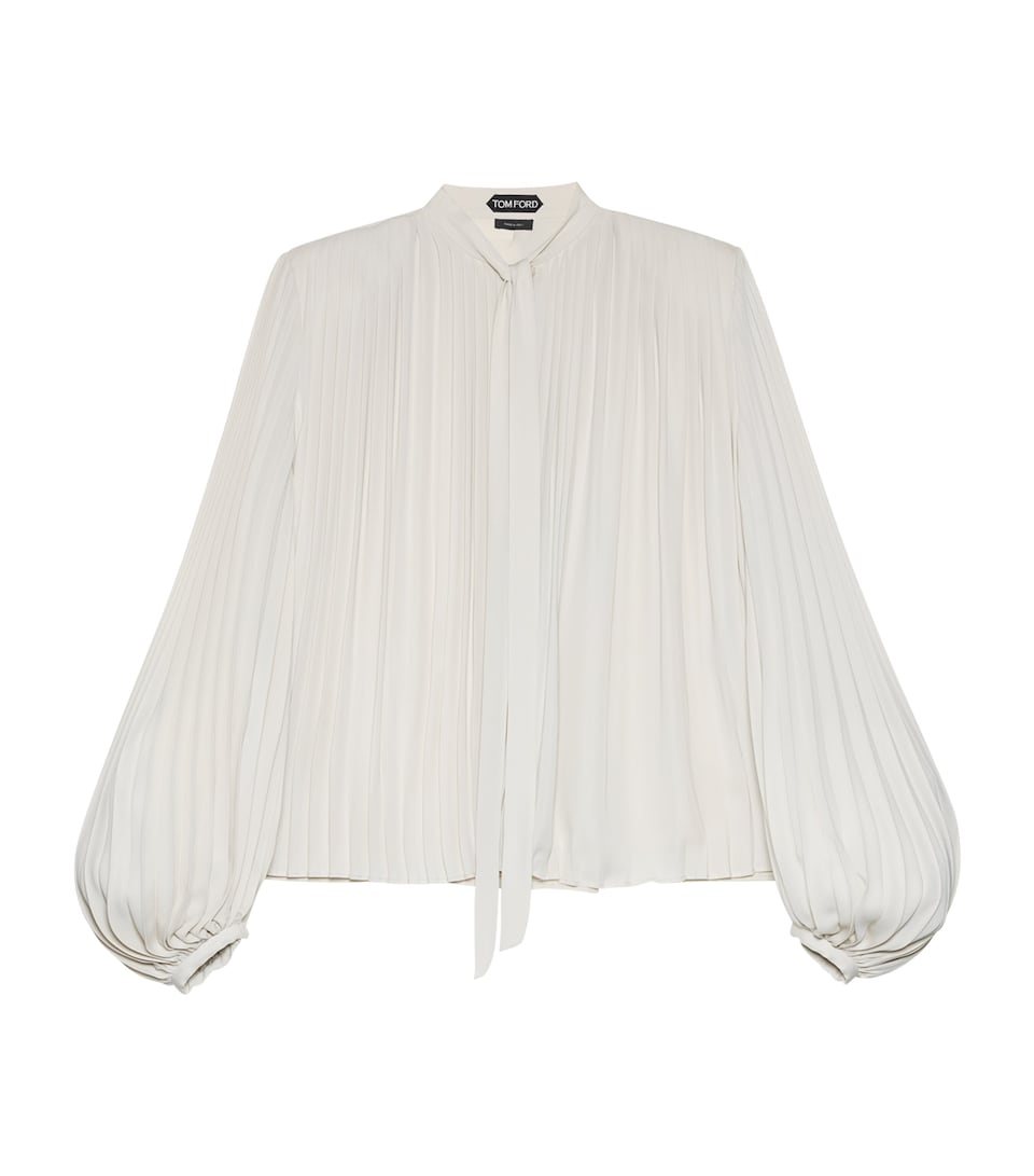 TOM FORD Womens Plissé Sunray Shirt Tca