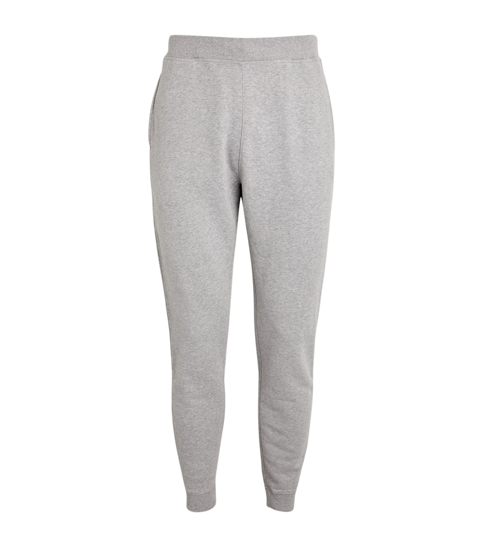 Sunspel Mens Loopback Sweatpants Gyaa Grey Melange