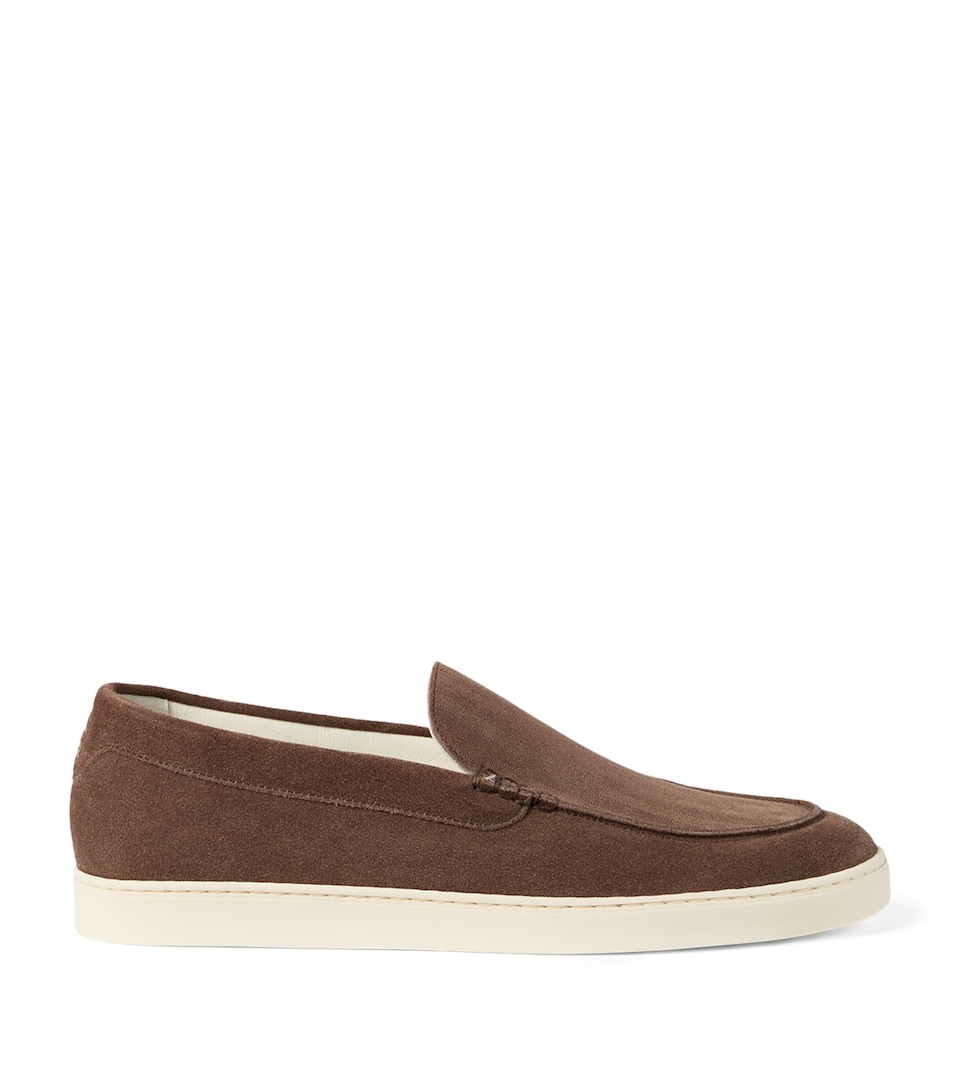 Suede Slip-On Sneakers