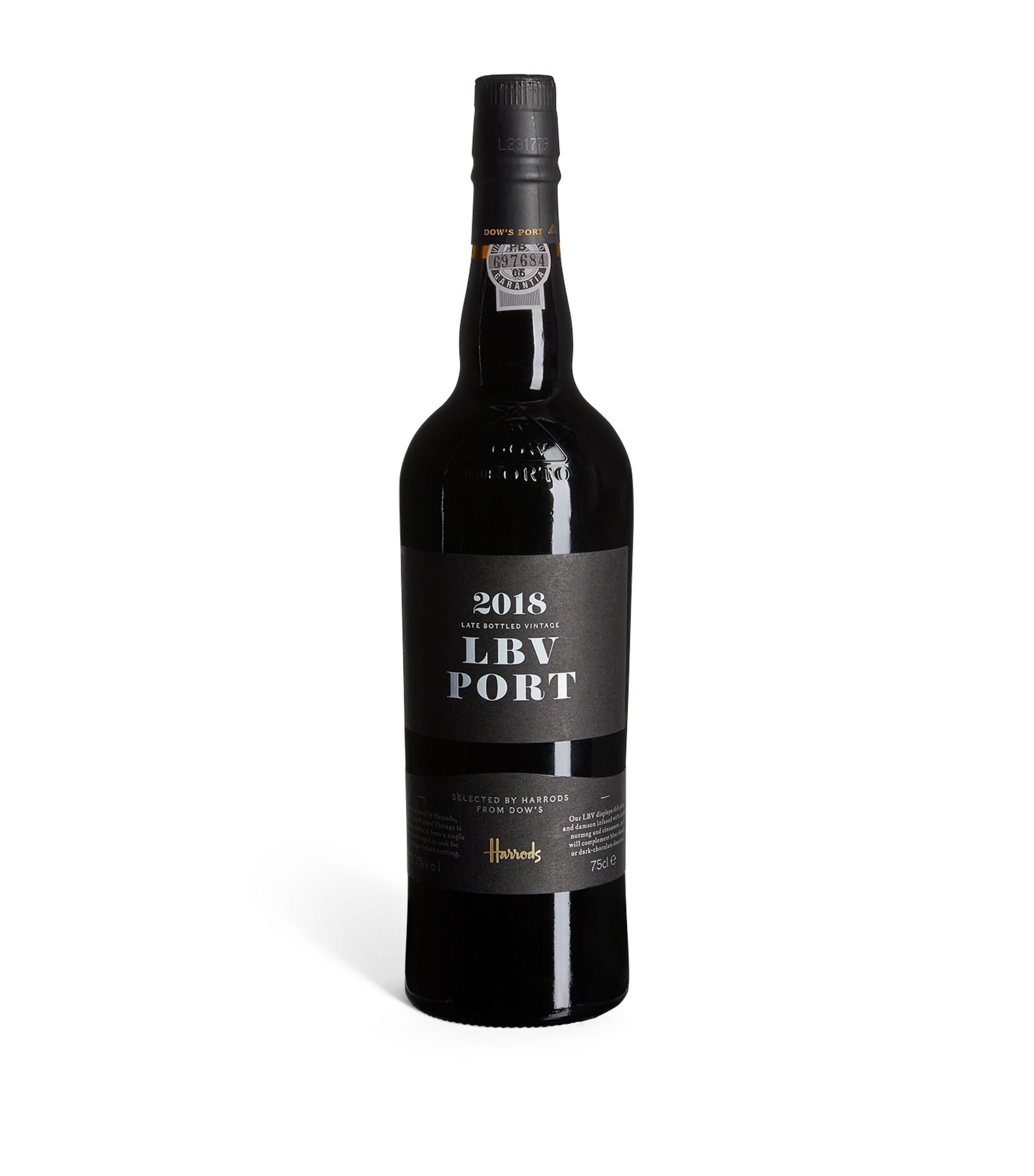 Harrods LBV Port 2018 (75cl) - Douro, Portugal