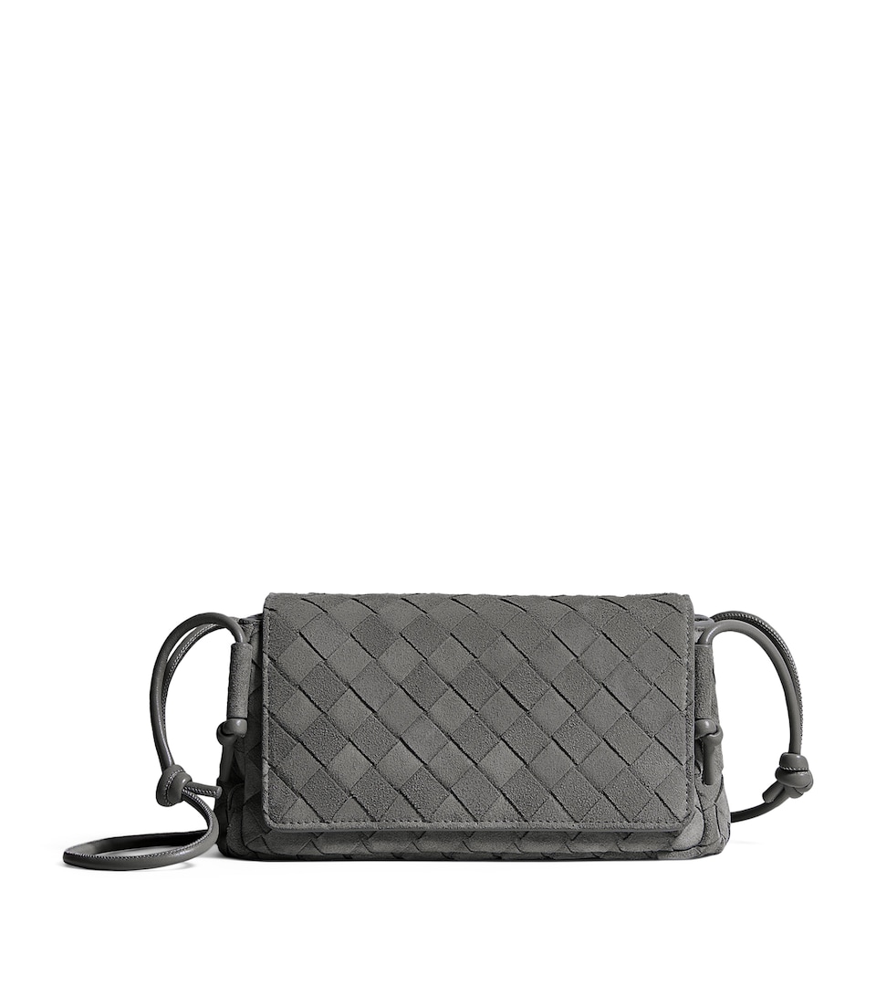 Bottega Veneta Suede Notturno Cross-Body Bag