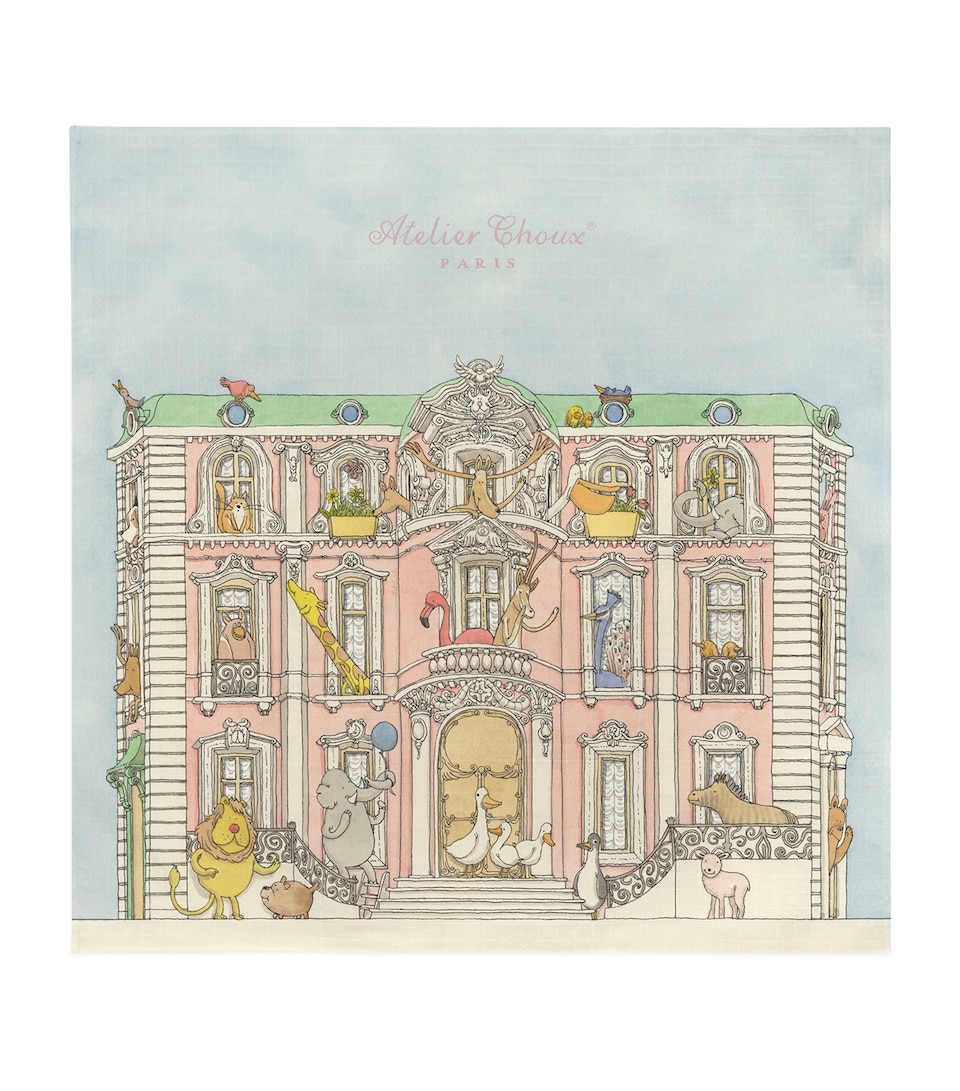 Atelier Choux Cotton Monceau Mansion Swaddle Mansion