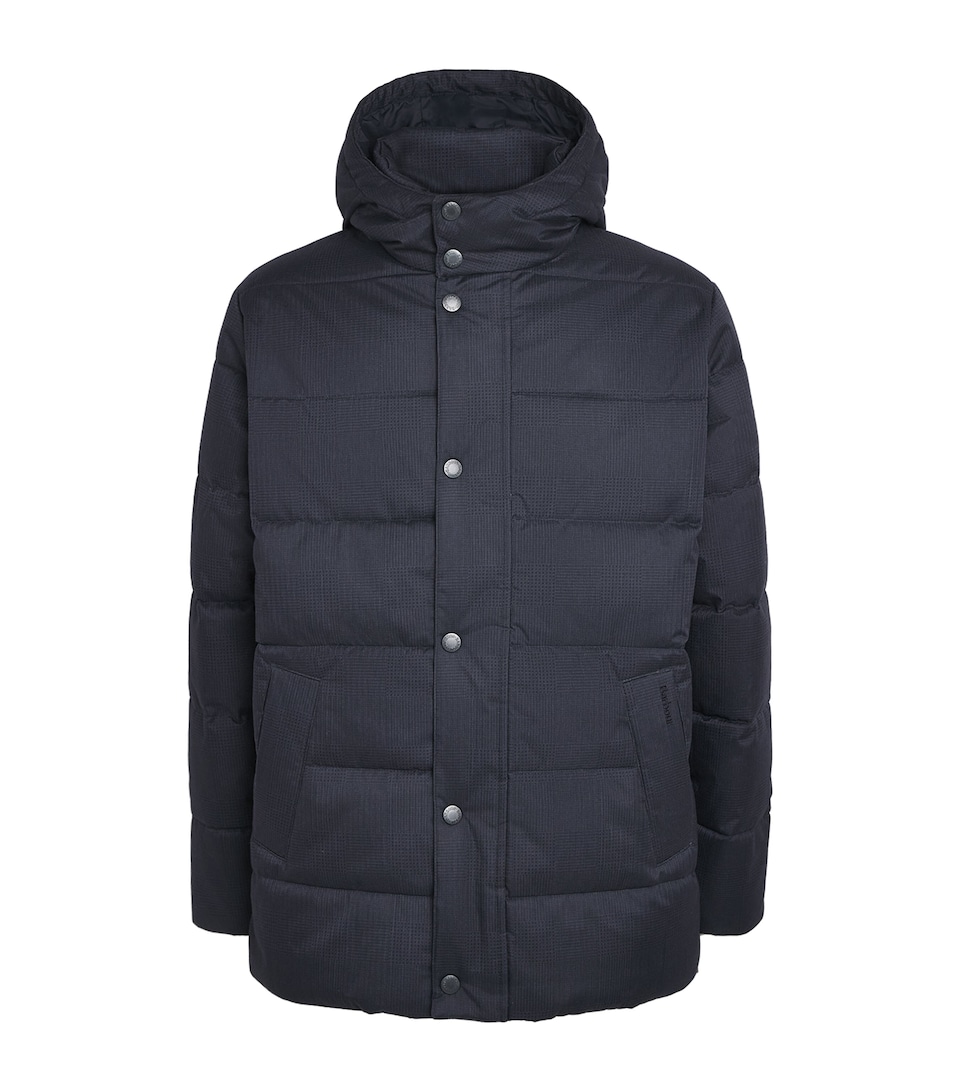 Barbour Mens Emble Puffer Jacket Dark Navy