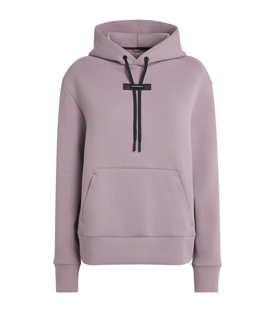 Cotton-Blend Focus Tech Hoodie