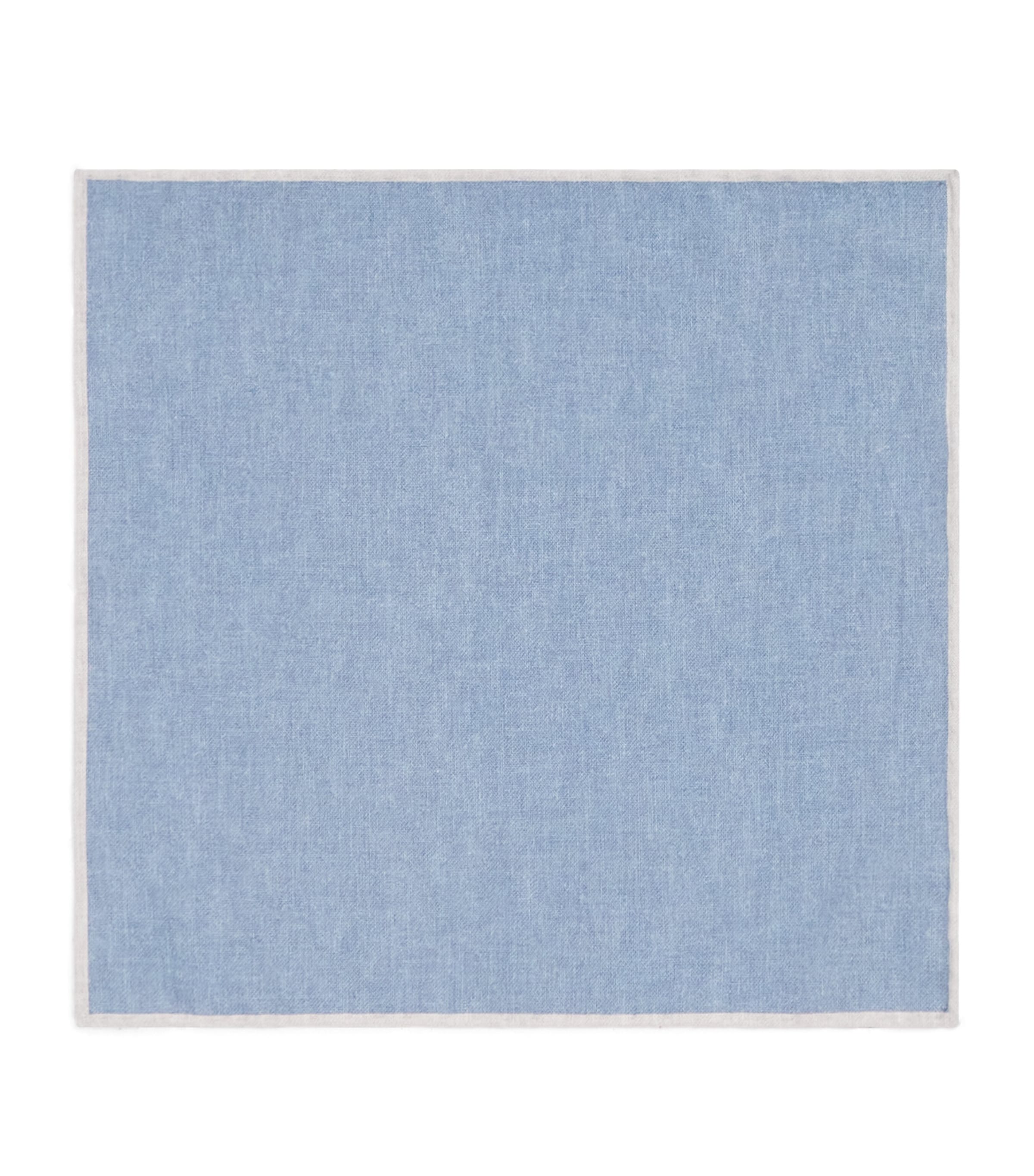 Eleventy Wool-Cotton Pocket Square Zucchero