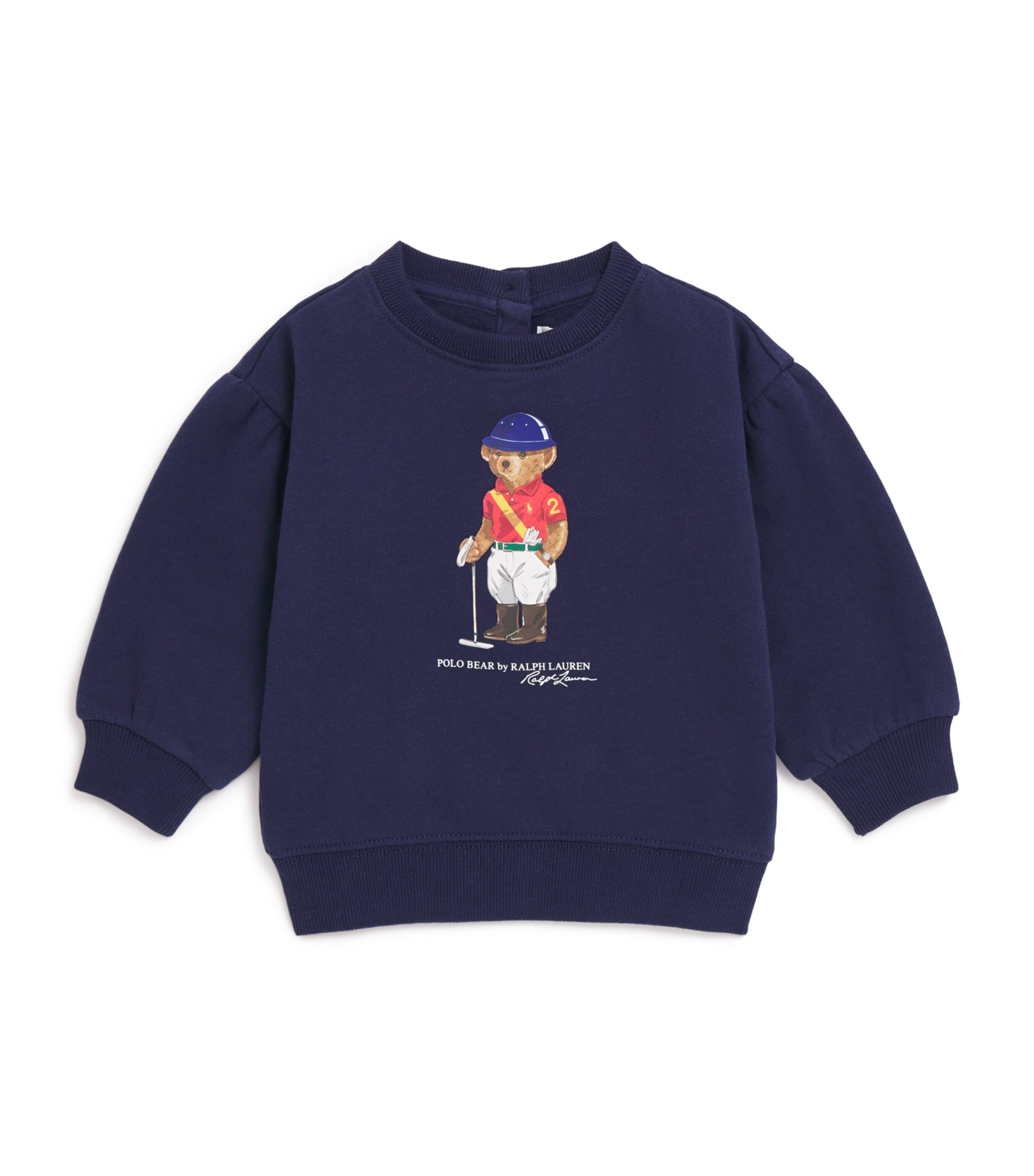 Cotton-Blend Polo Bear Sweatshirt (3-24 Months)