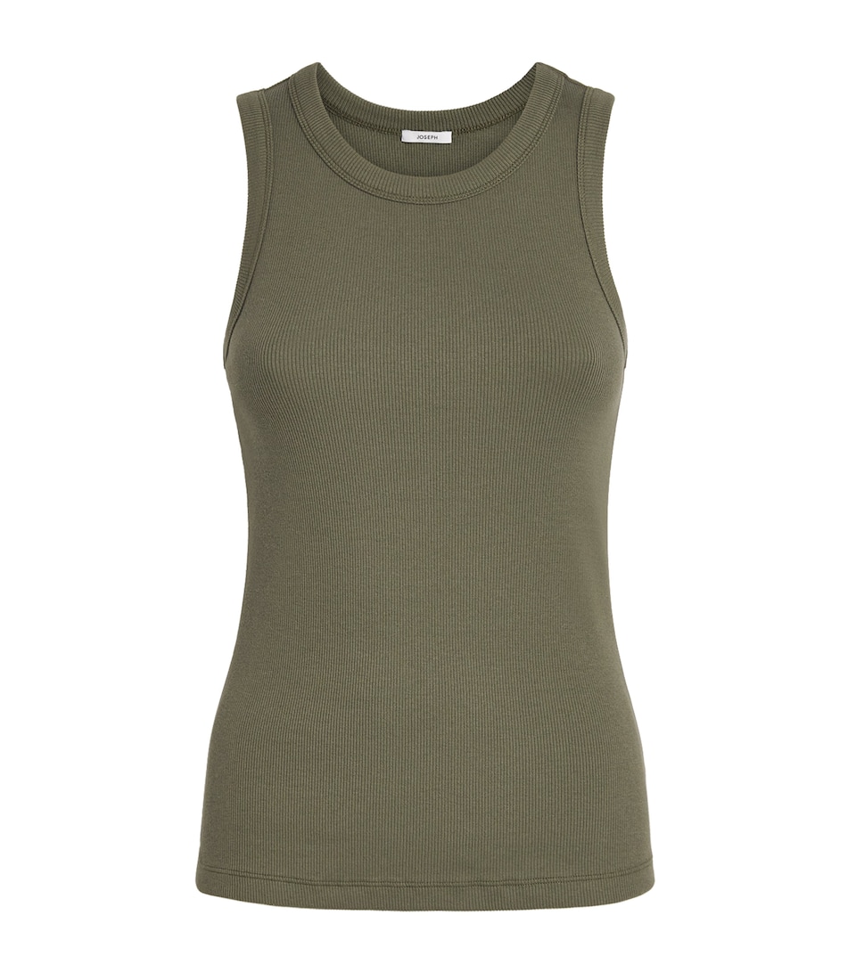 Stretch-Cotton Yeux Tank Top