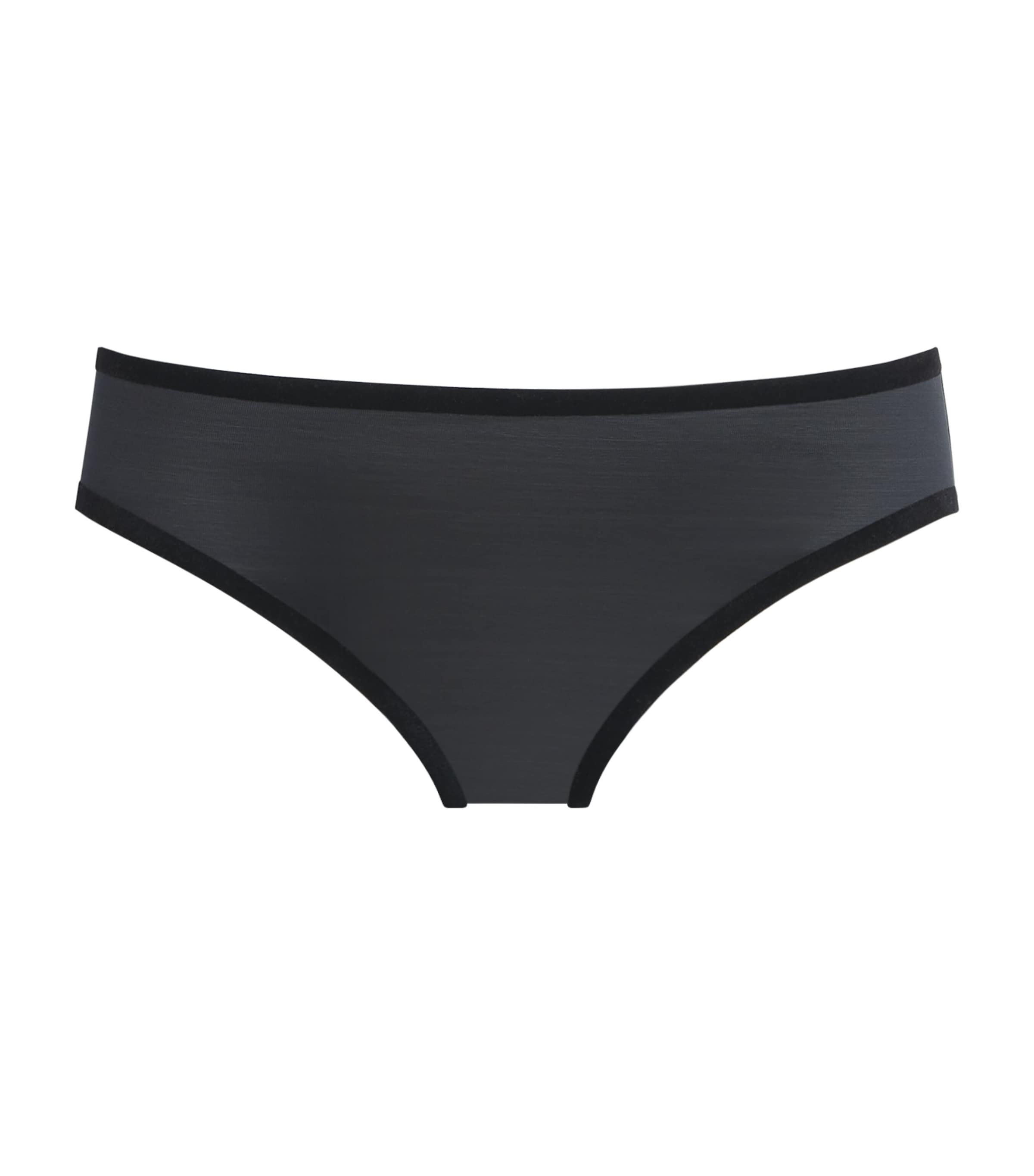 Wolford Womens Sheer Touch Tanga Briefs Black