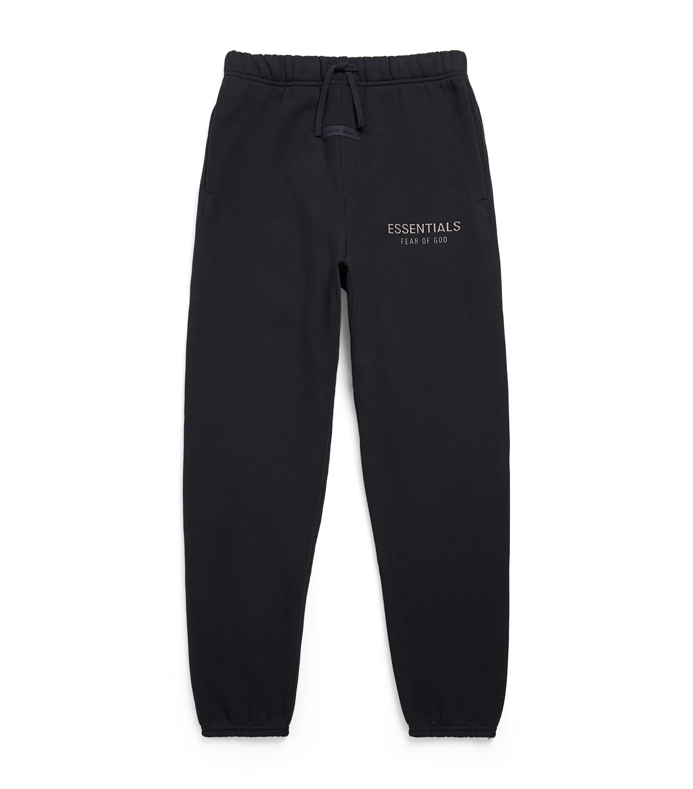 FEAR OF GOD ESSENTIALS KIDS Logo Sweatpants (8-12 Years) Jet Black