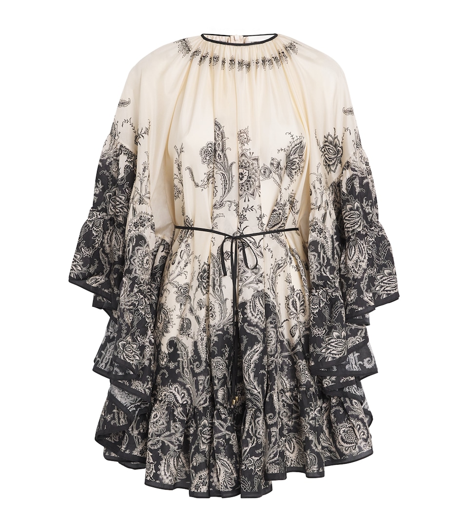 Silk Floral Rhiannon Mini Dress
