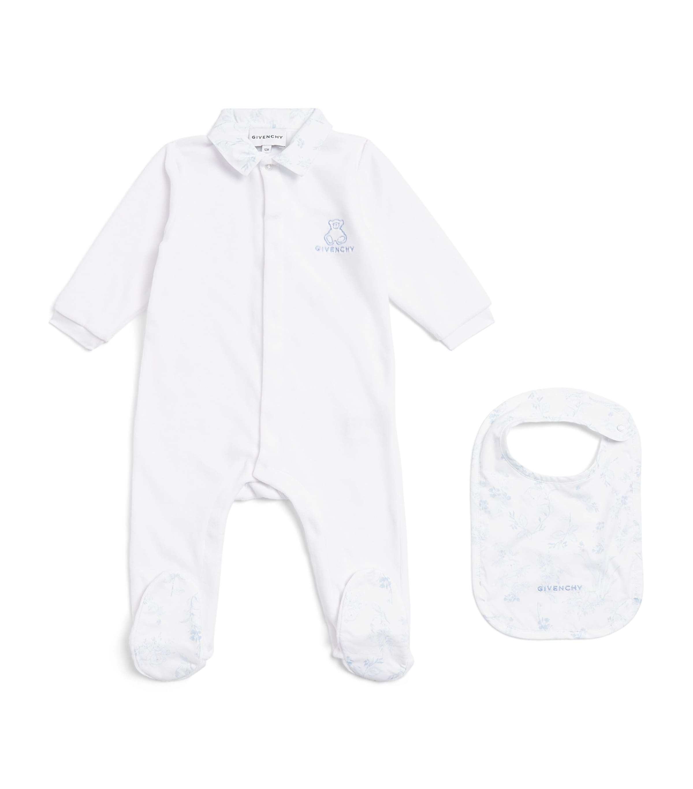 Givenchy Kids Bear All-In-One and Bib Set (6-18 Months)