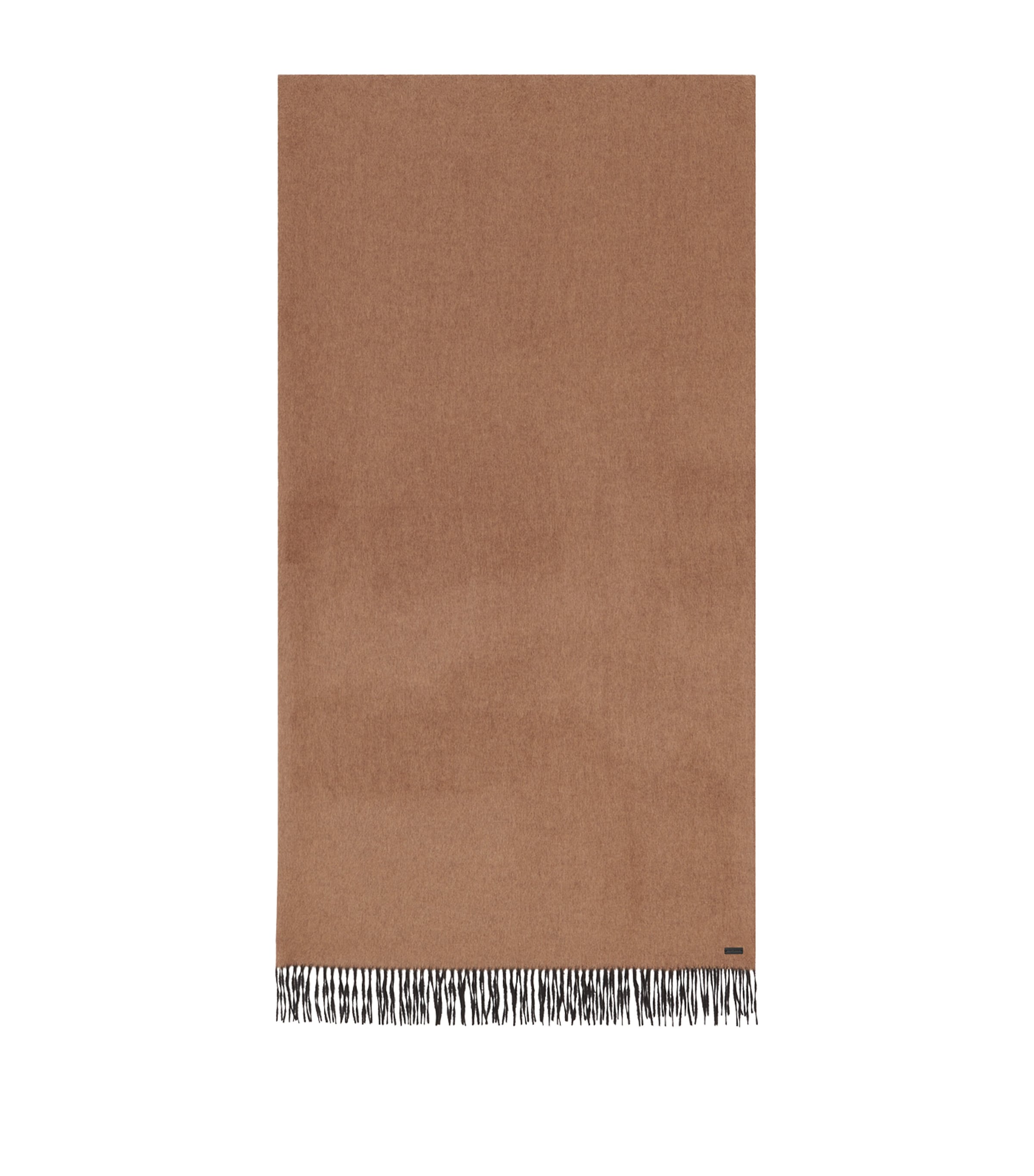 Wool-Cashmere Fringed Scarf