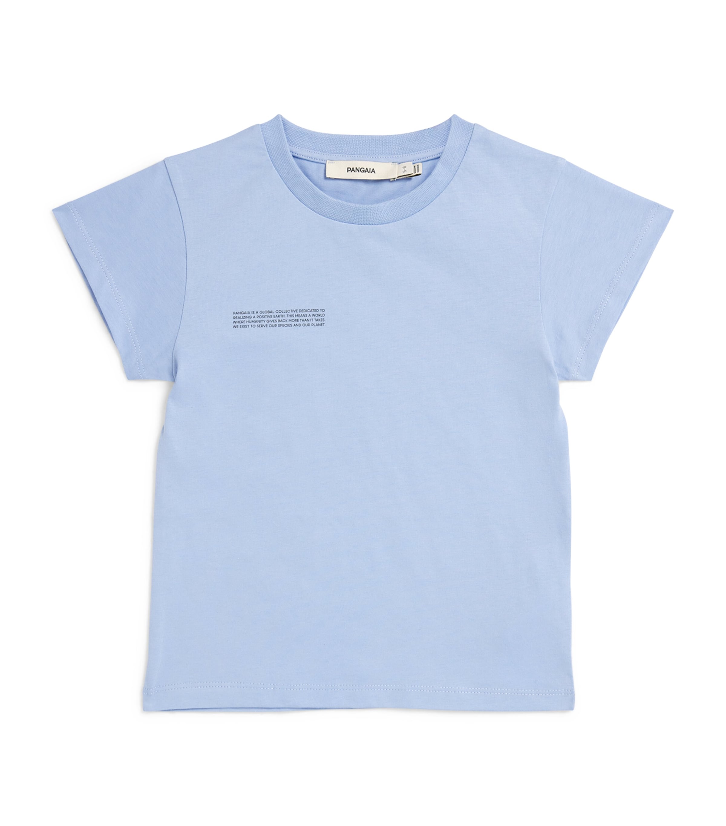 Pangaia Kids Organic Cotton T-Shirt (3-12 Years) Blue