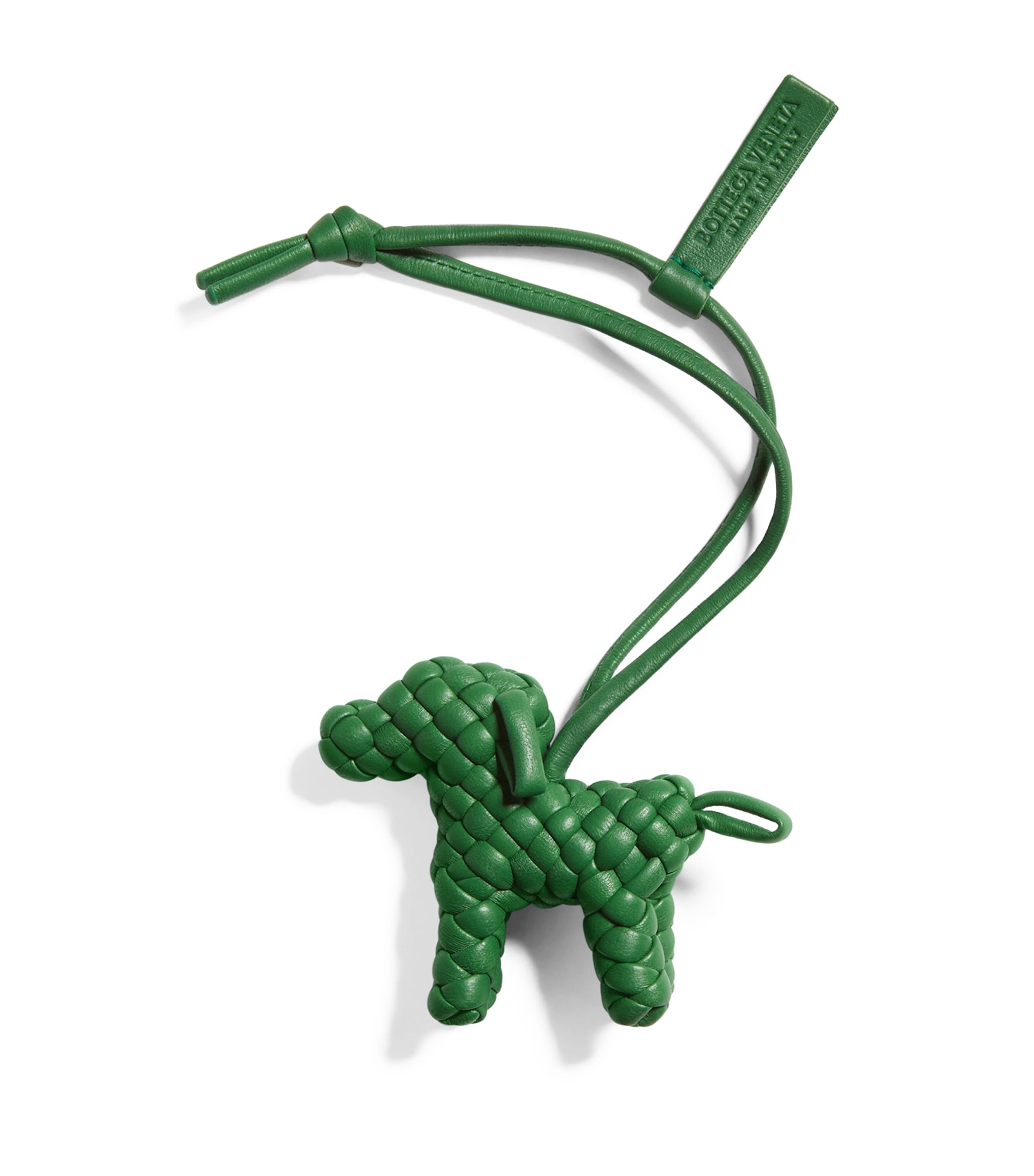 Bottega Veneta Nappa Leather Intrecciato Dog Charm