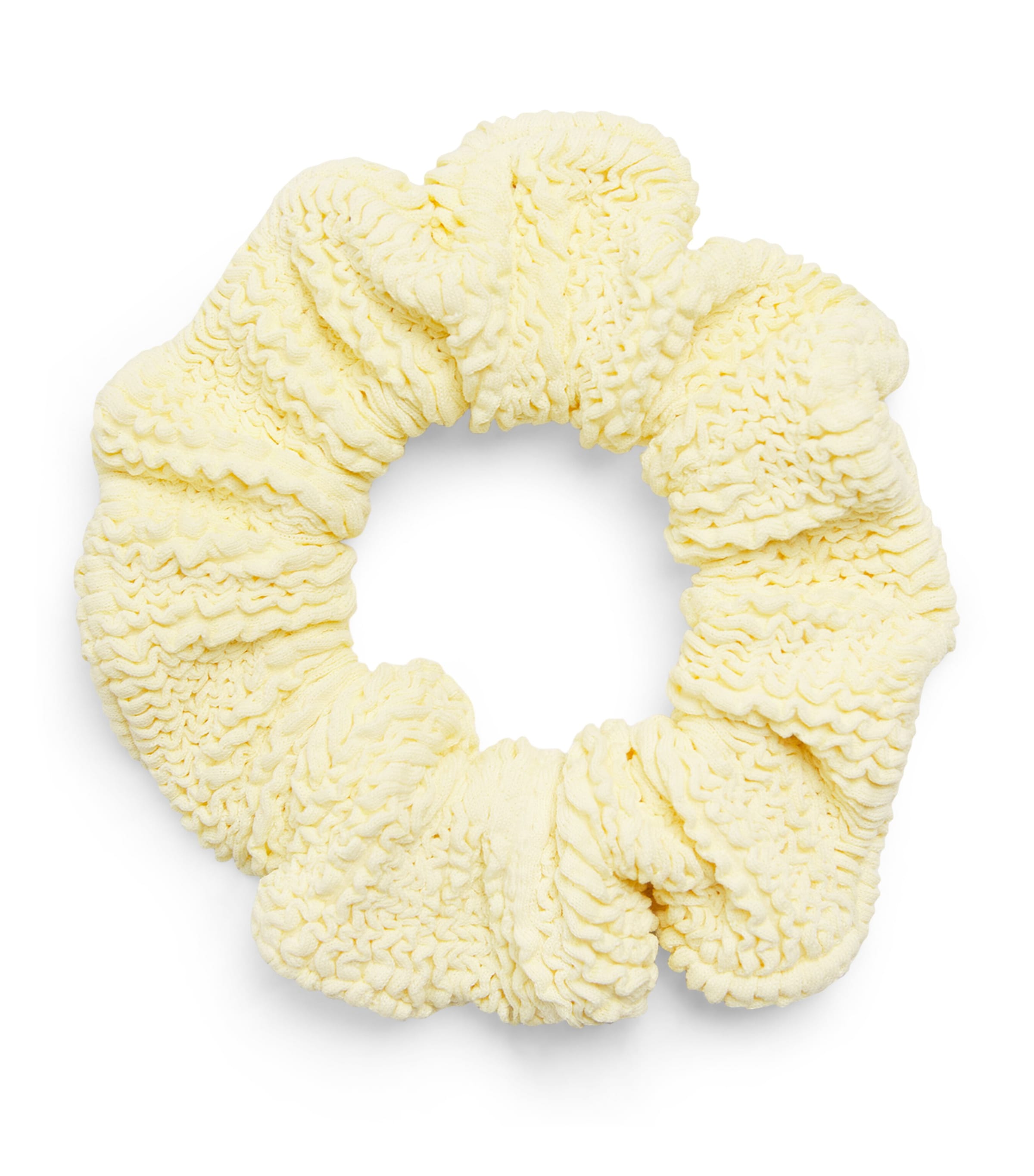 Hunza G Crinkle Scrunchie Butter