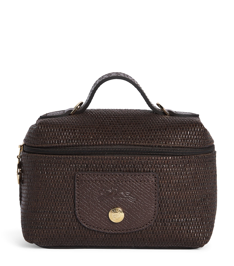 Longchamp Extra-Small Canvas Le Pliage Cross-Body Bag Moka