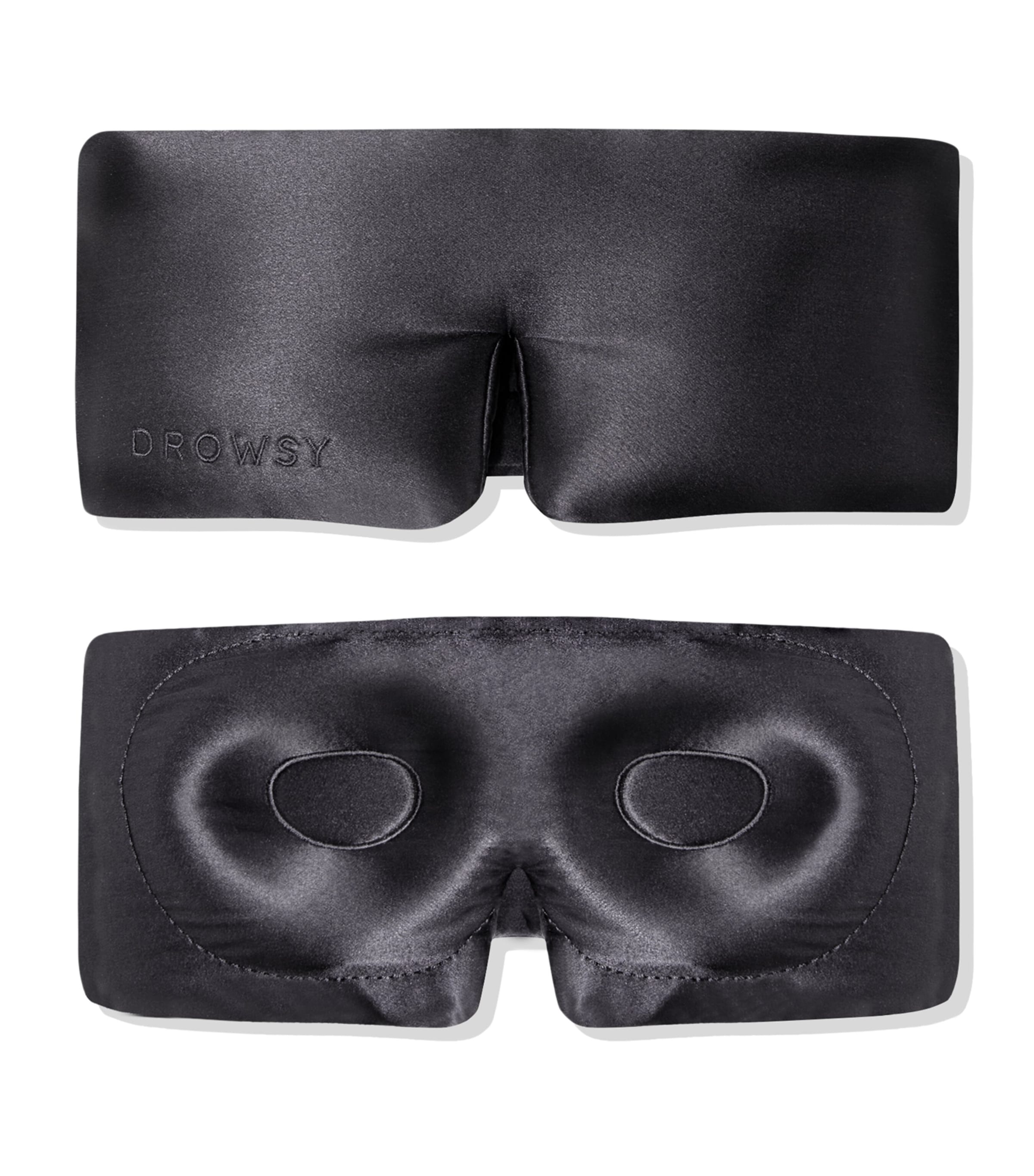 DROWSY Mulberry Silk Lash Cocoon Sleep Mask Moonlight Shadow