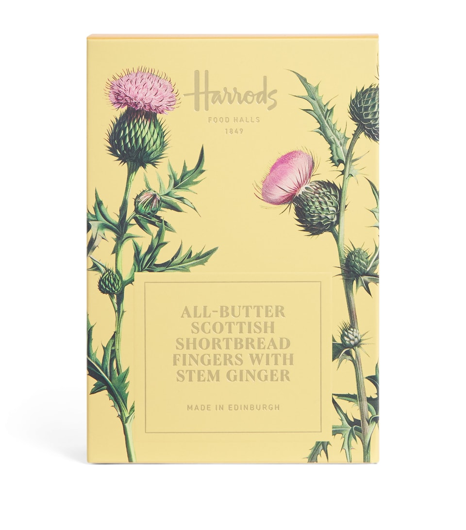 All-Butter Scottish Shortbread Fingers with Stem Ginger (170g)