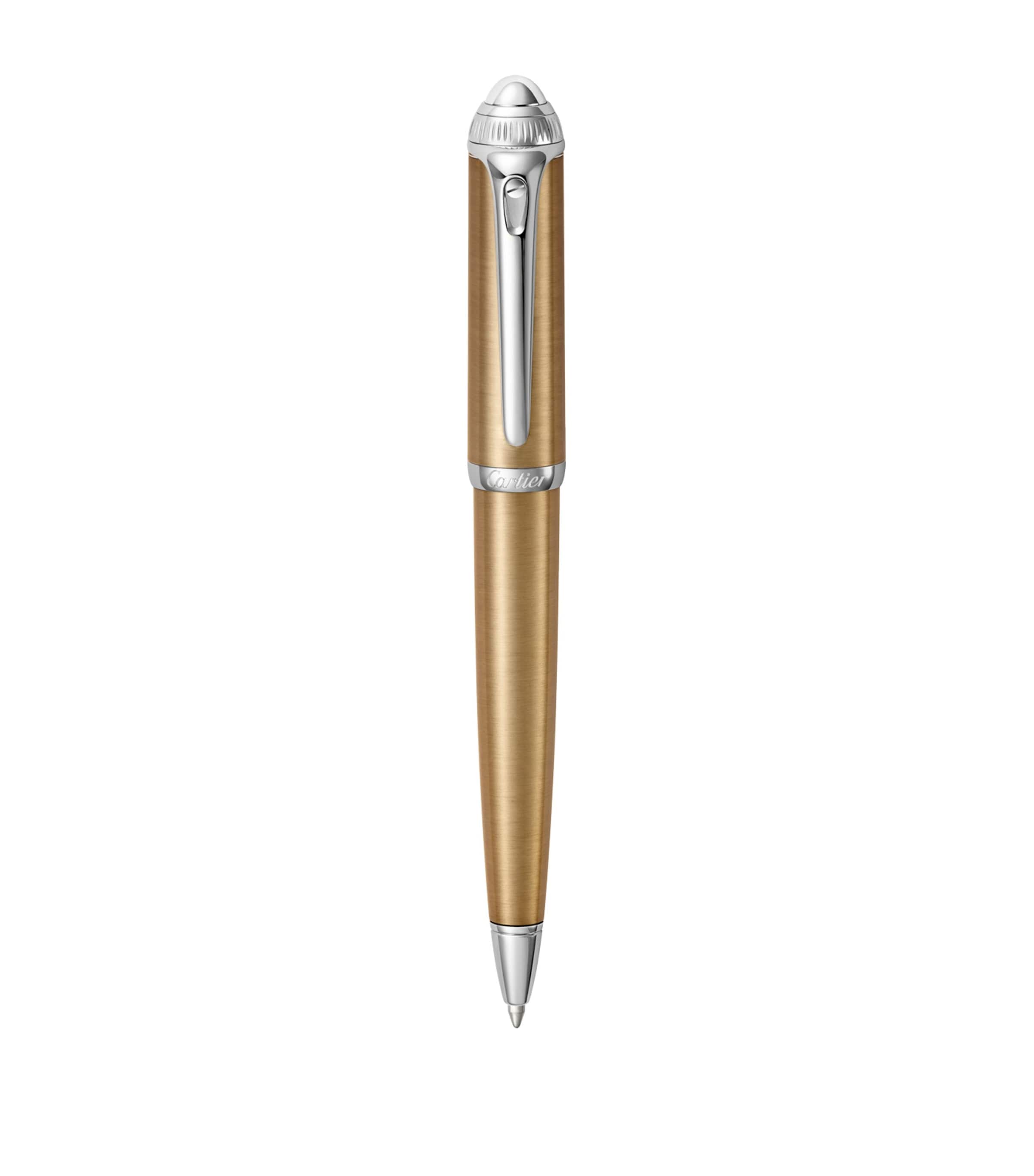 Cartier Roadster de Cartier Ballpoint Pen Brown