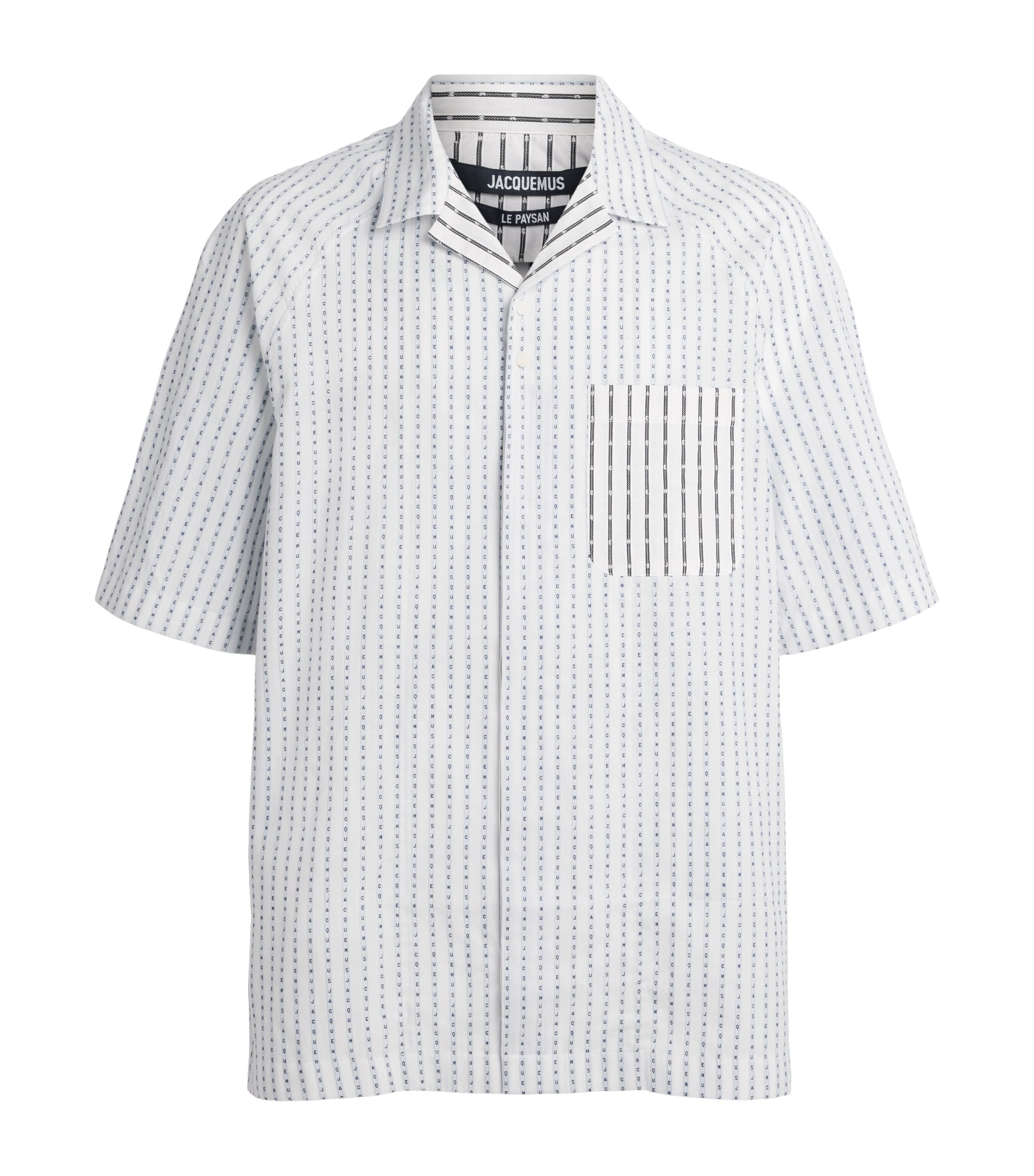 Cotton Typewriter Romarin Shirt