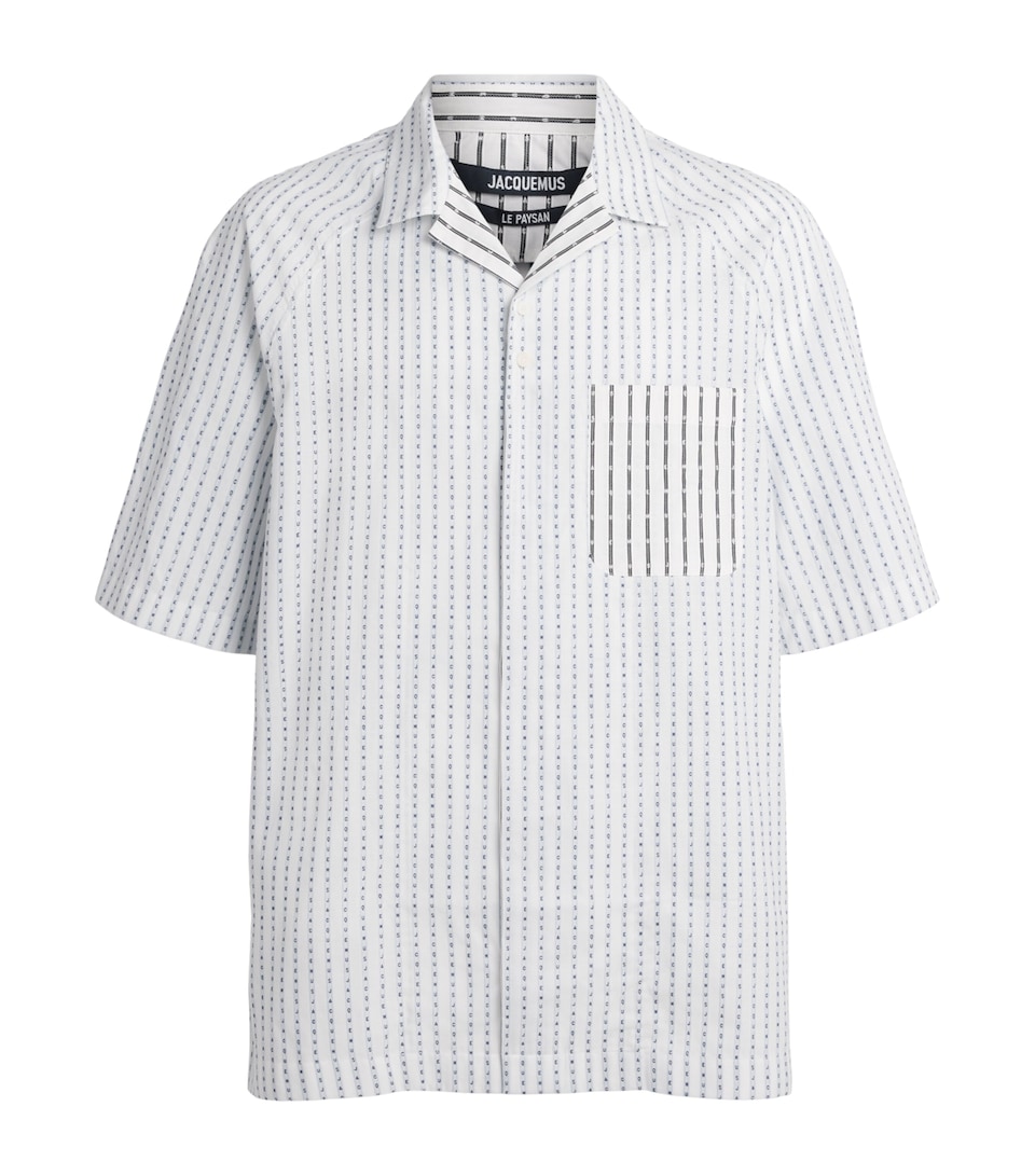 Cotton Typewriter Romarin Shirt
