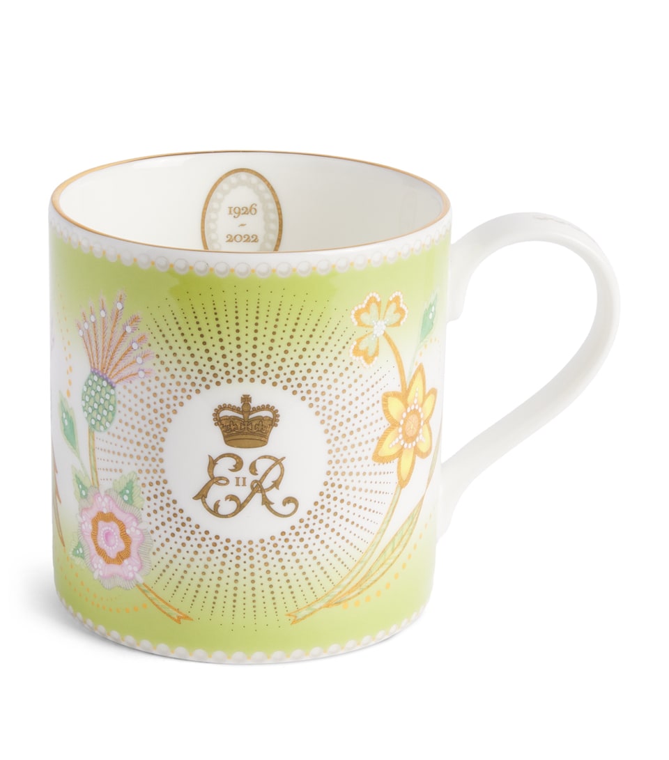 Harrods Fine Bone China Queen Elizabeth II Centenary Mug